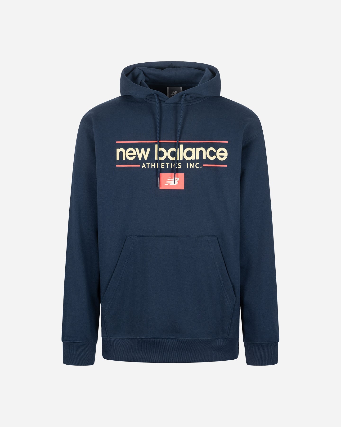 Felpa NEW BALANCE BIG LOGO M - Blu Navy - 0 | Cisalfa Sport
