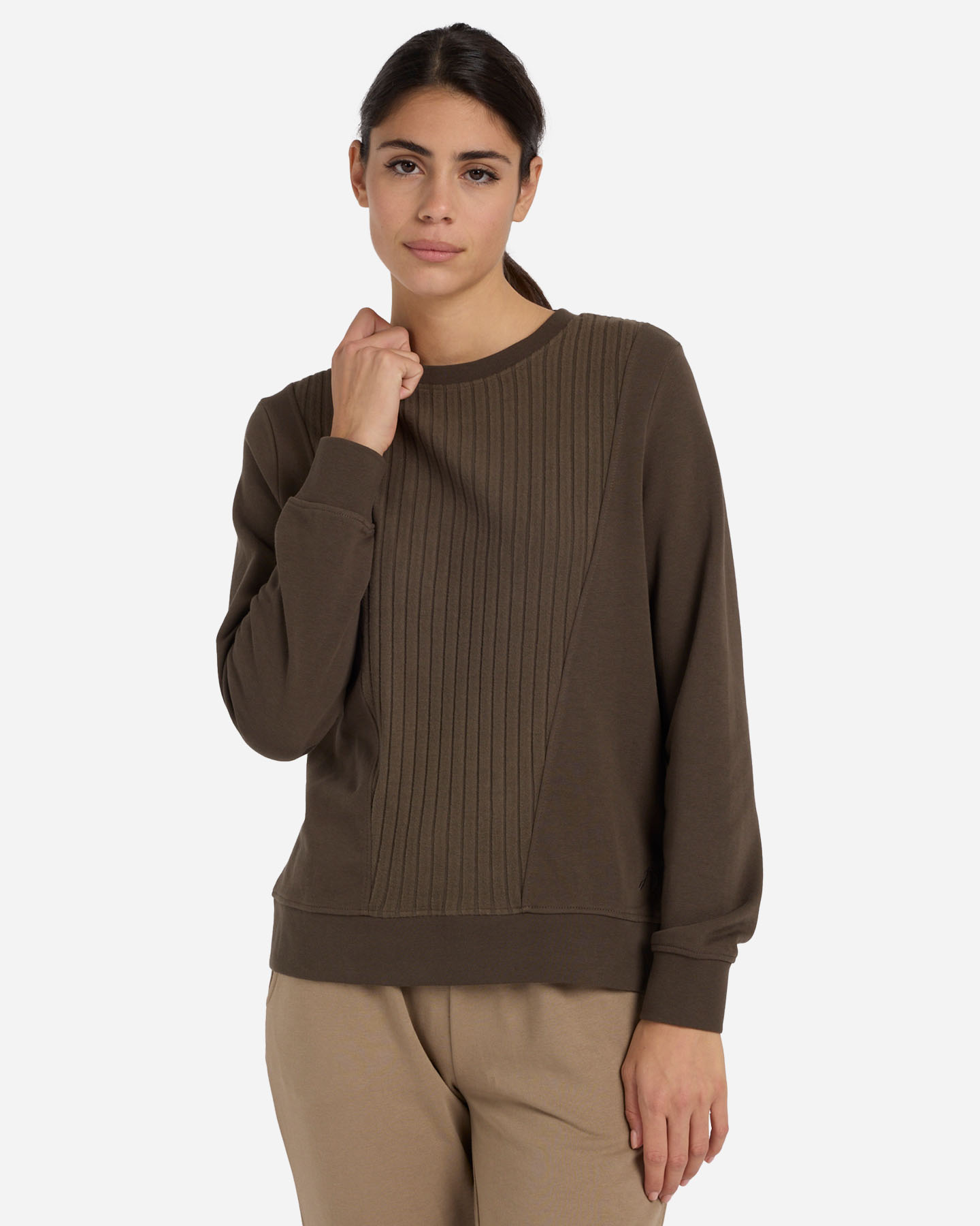 Felpa ADMIRAL NEW CLASSIC W - Verde - 3 | Cisalfa Sport