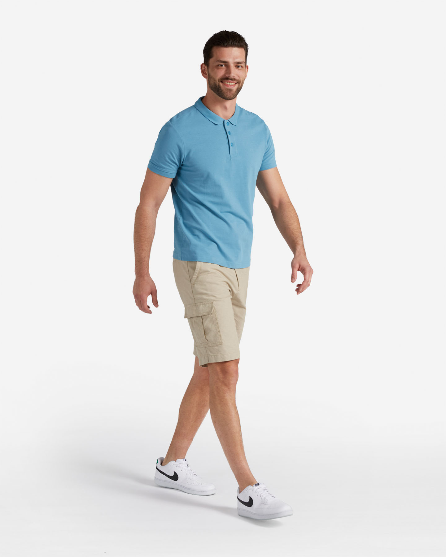 Polo DACK'S ESSENTIAL M - Azzurro - 3 | Cisalfa Sport