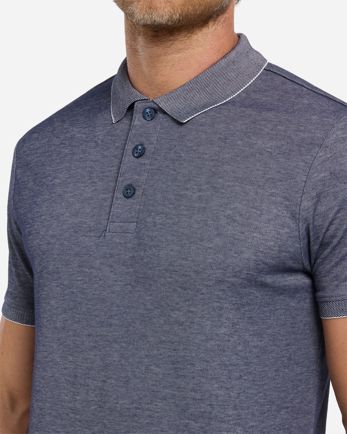 Polo DACK'S ESSENTIAL M - Blu - 5 | Cisalfa Sport