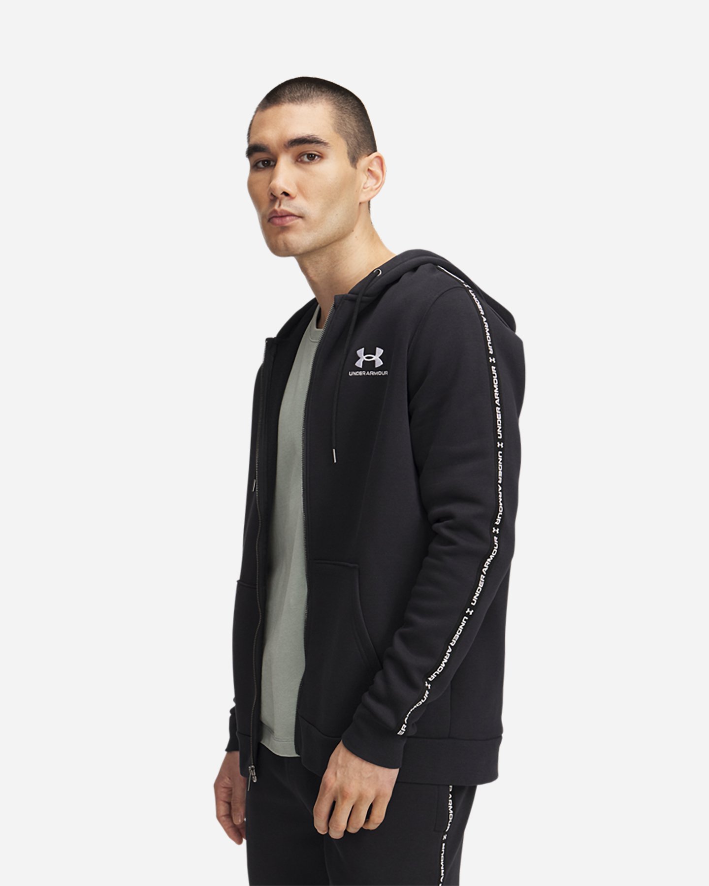 Felpa UNDER ARMOUR TAPE M - Nero - 0 | Cisalfa Sport