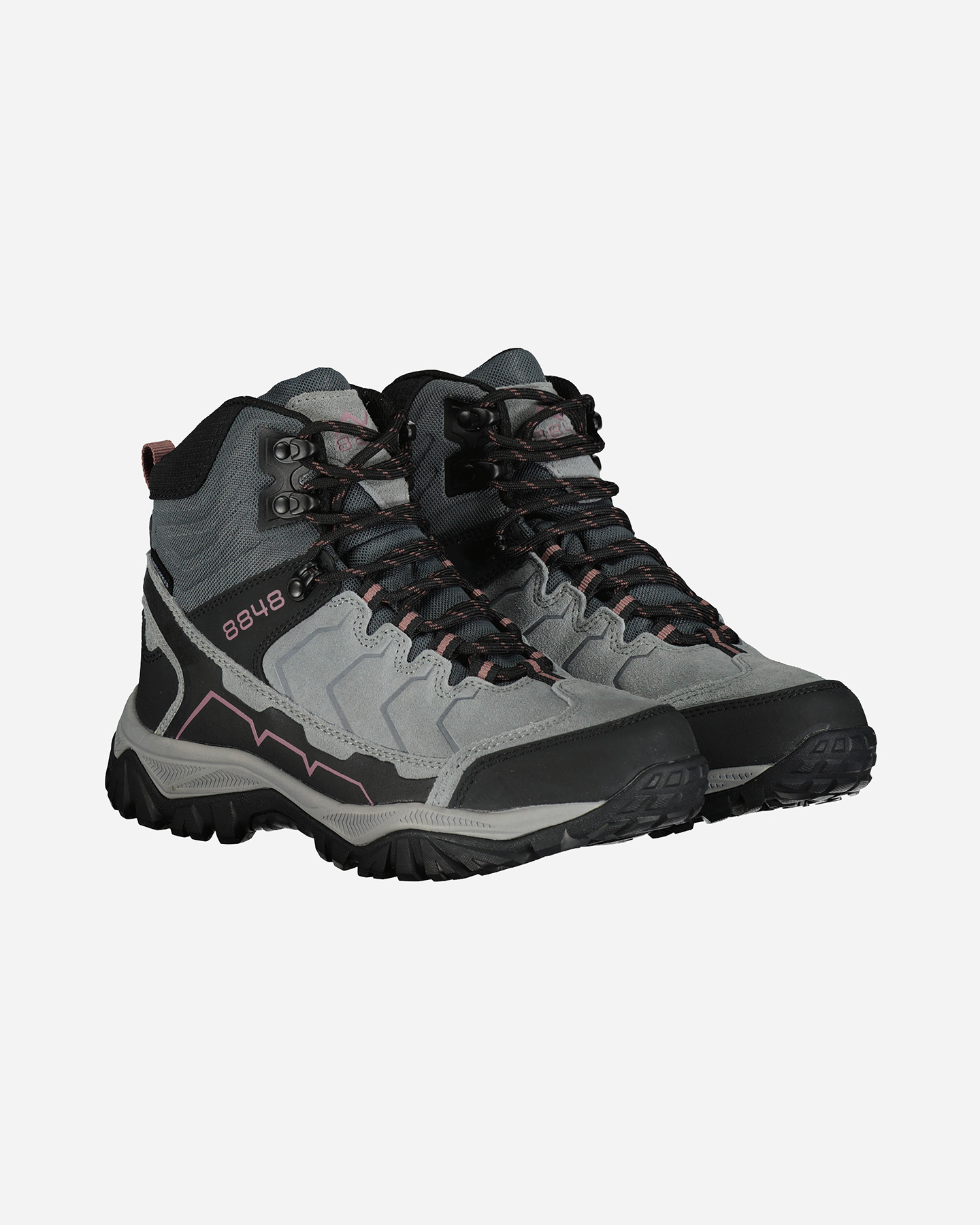 Scarpe escursionismo 8848 HIKER HIGH WP W - Grigio - 1 | Cisalfa Sport