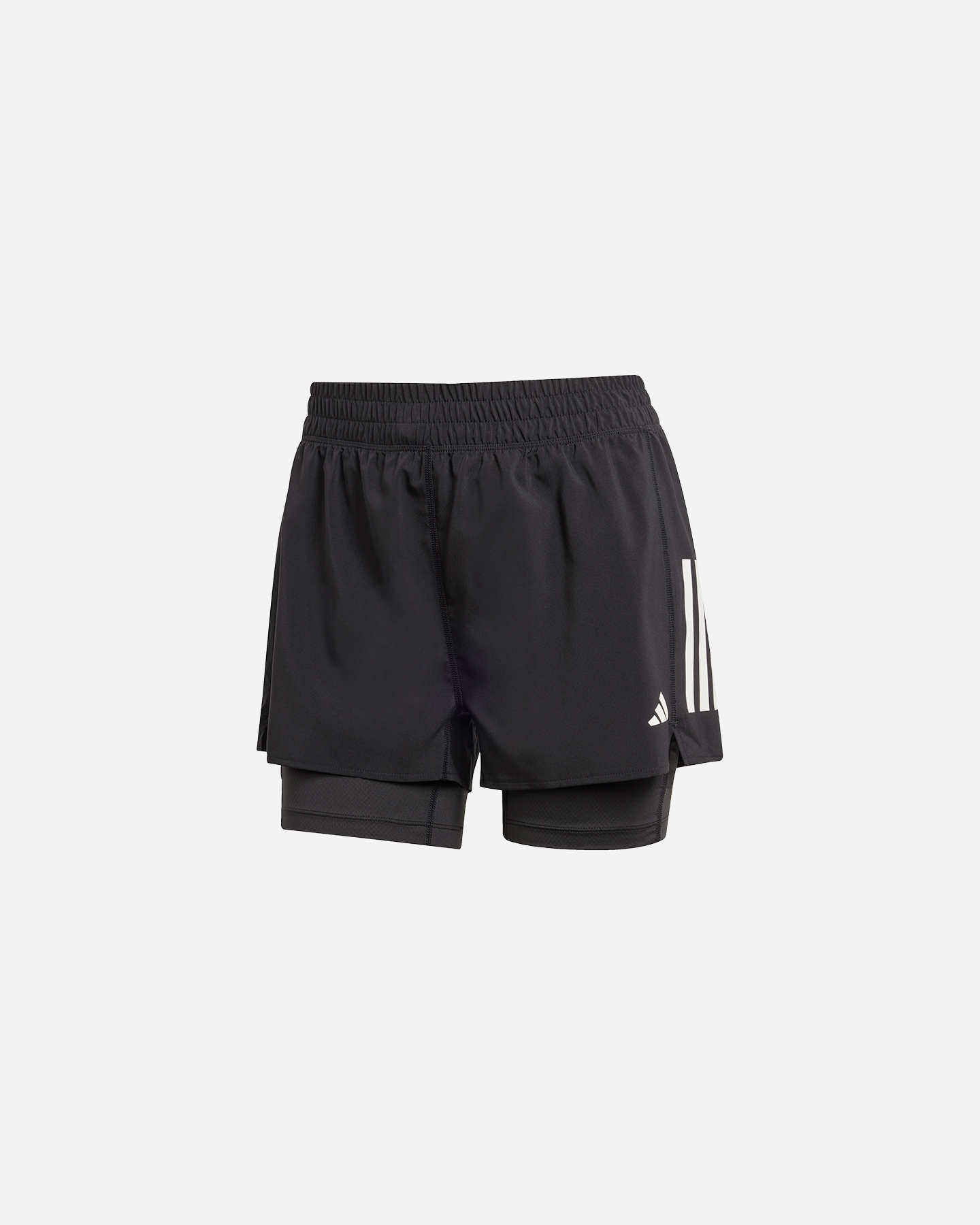 Short running ADIDAS OTR B S 2IN1 W - Nero - 0 | Cisalfa Sport