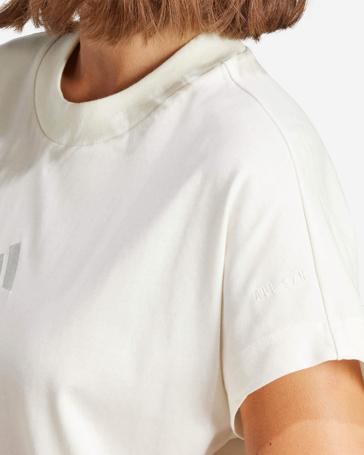 T-shirt ADIDAS SZN W - Bianco - 4 | Cisalfa Sport