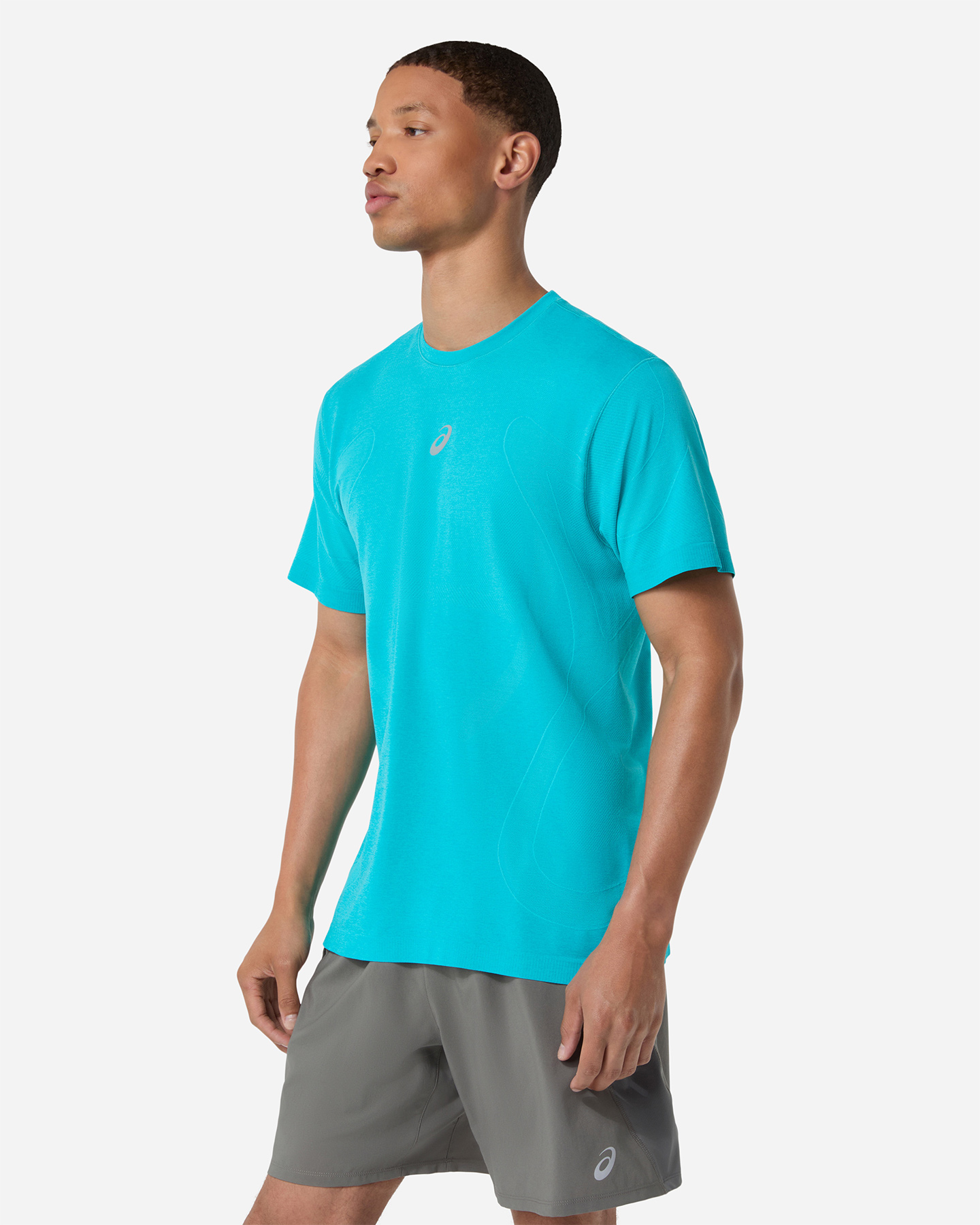 T-shirt running ASICS ROAD M - Azzurro - 1 | Cisalfa Sport