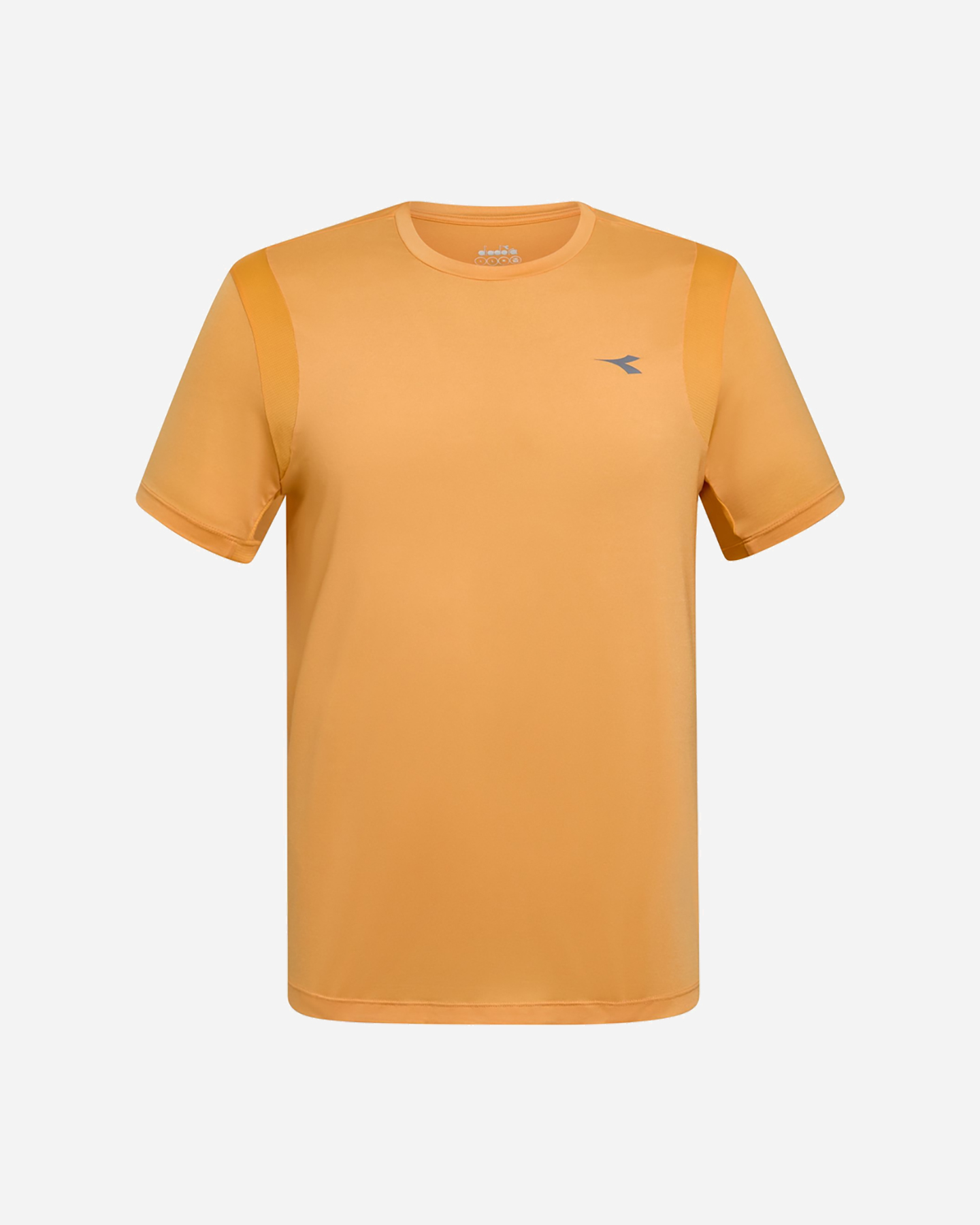 T-shirt running DIADORA TECH RUN CREW M - Giallo - 0 | Cisalfa Sport