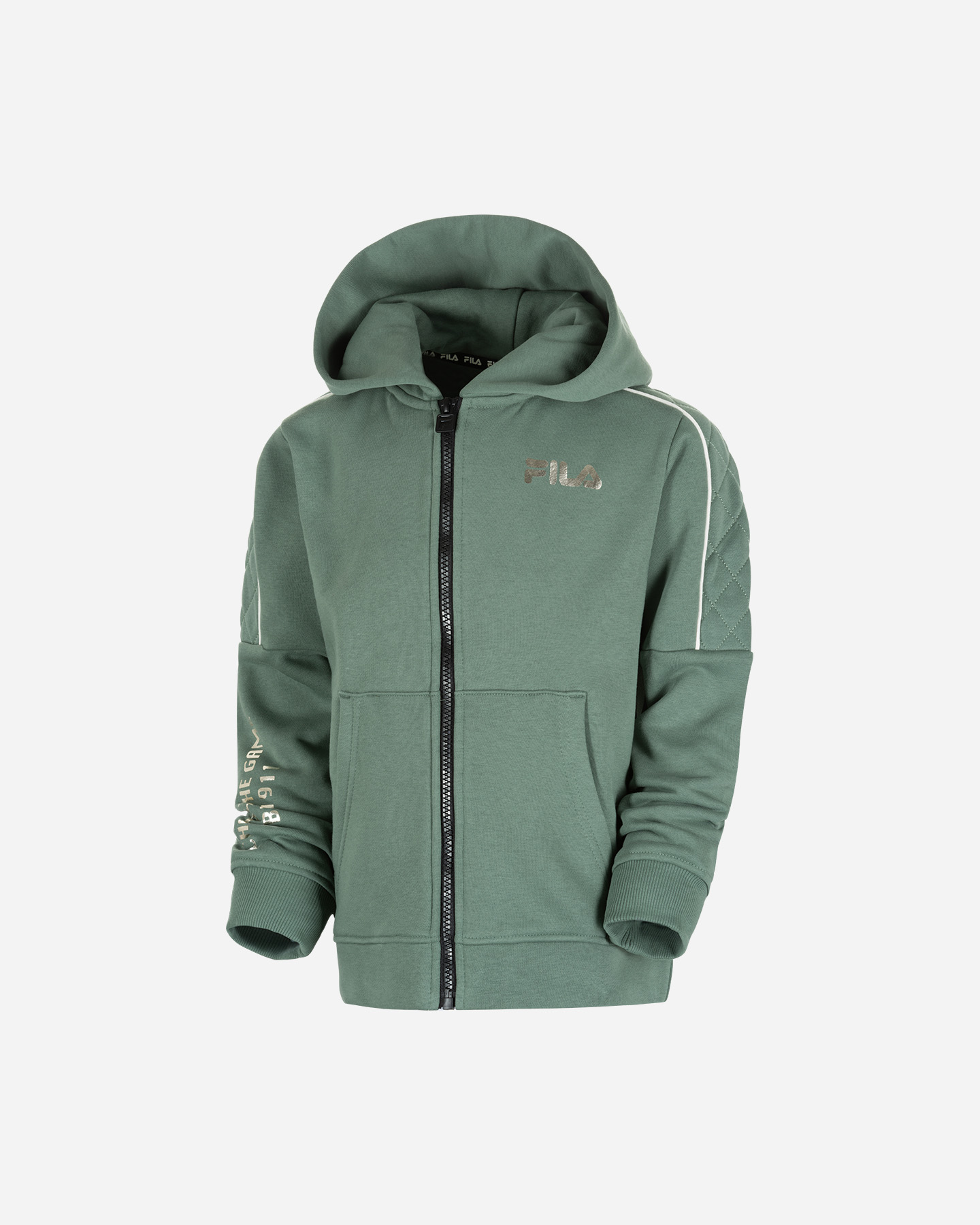 Felpa FILA STREETWEAR LOGO JR - Verde - 0 | Cisalfa Sport