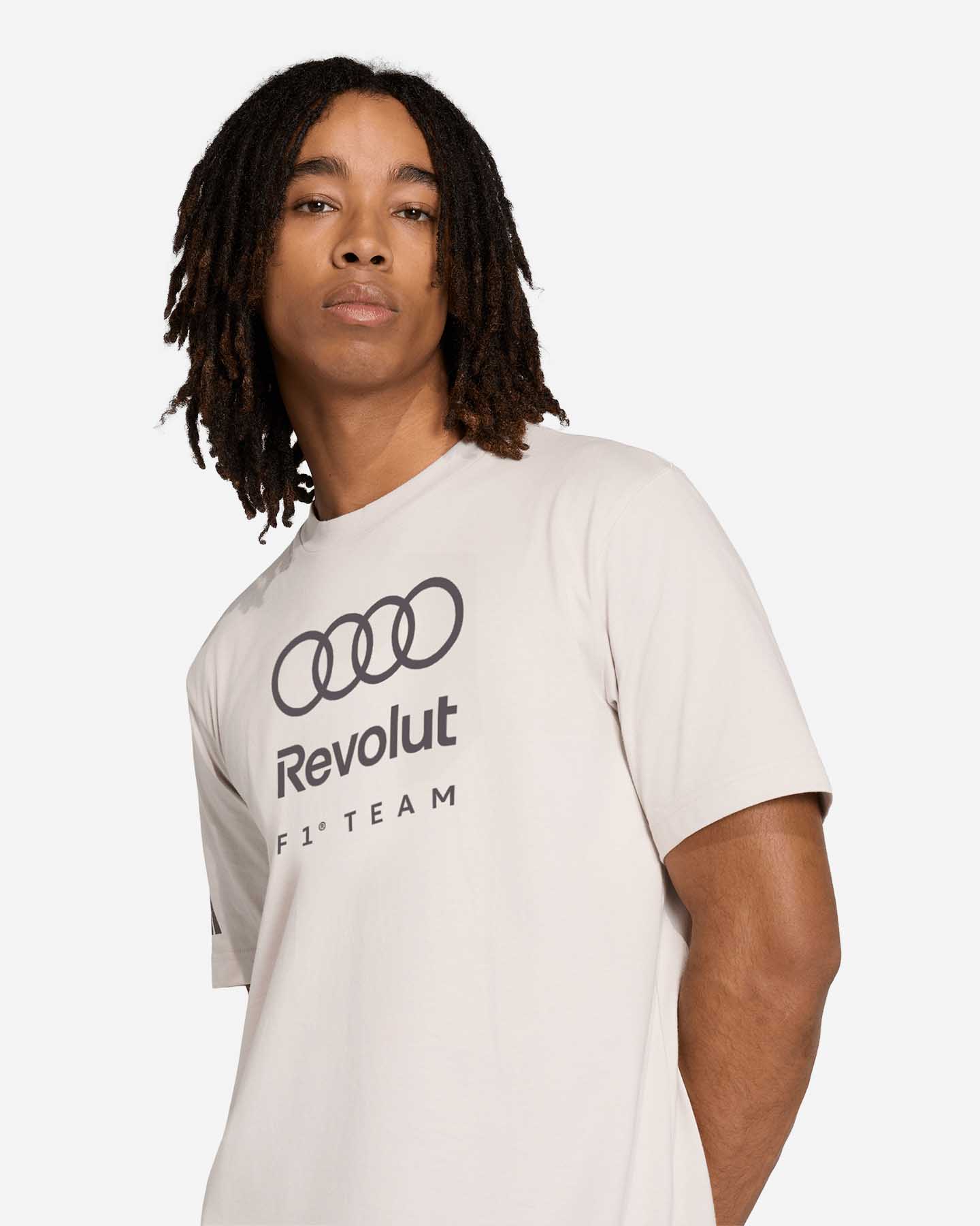 T-shirt ADIDAS AUDI TEAM DNA M - Beige - 5 | Cisalfa Sport