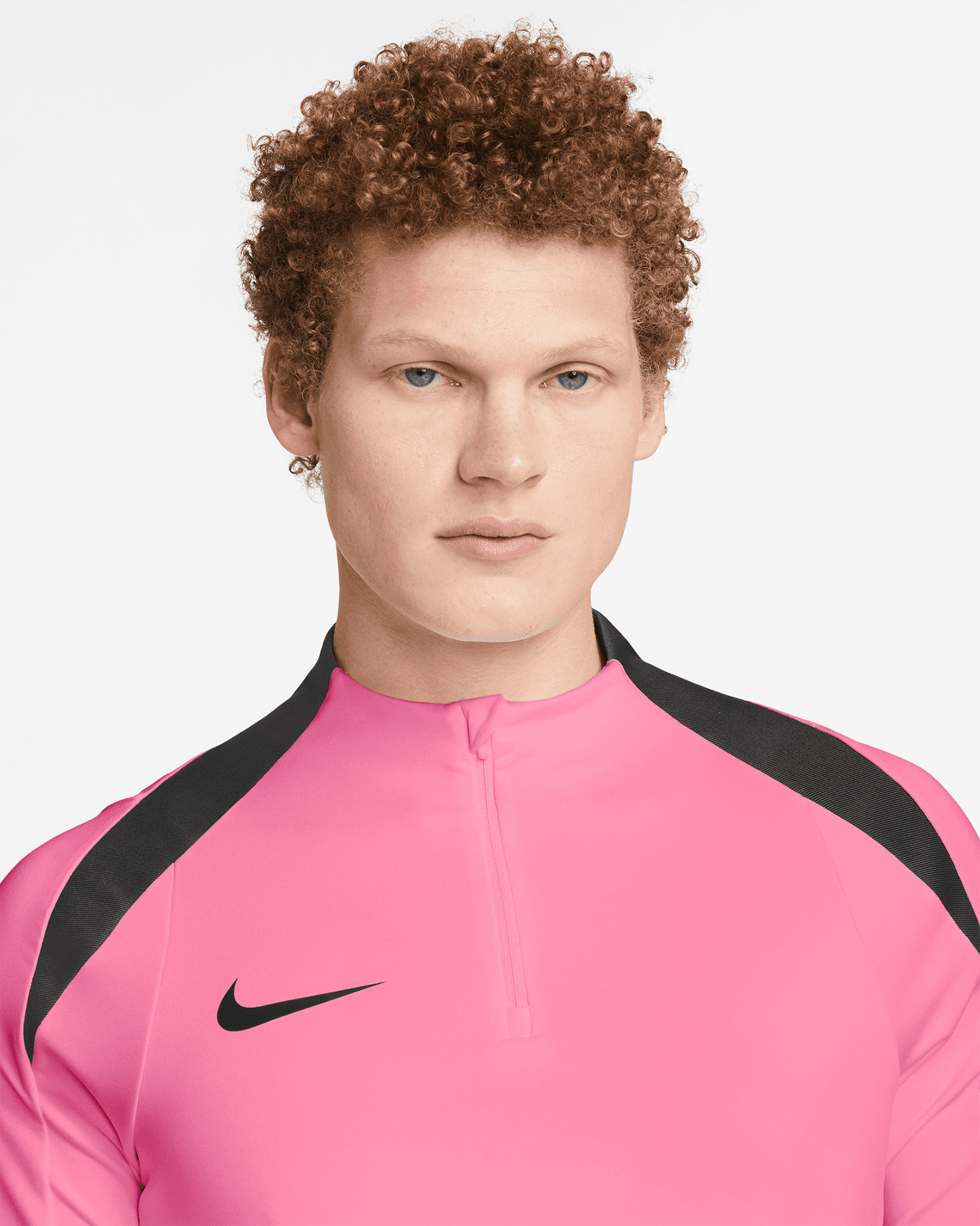 Maglia calcio NIKE DRI FIT STRIKE HALF ZIP M - Rosa - 2 | Cisalfa Sport