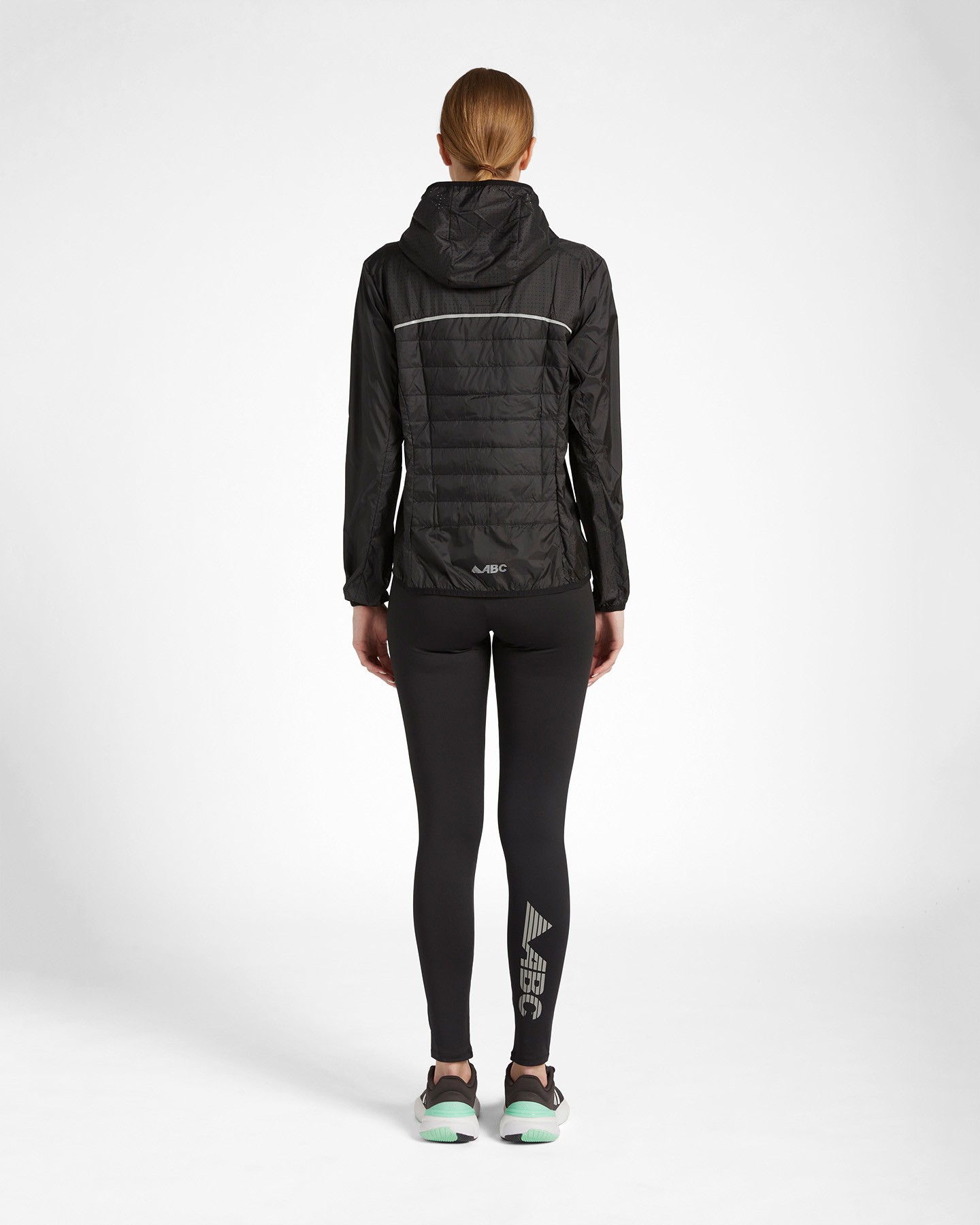 Giacca running ABC RUN W - Nero - 2 | Cisalfa Sport