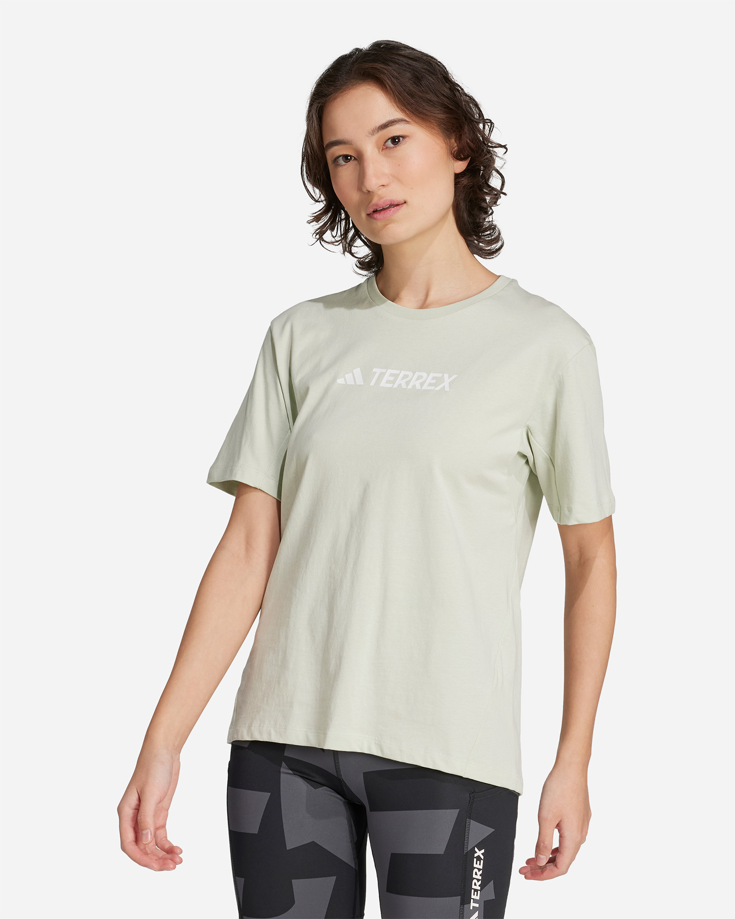 T-shirt ADIDAS TX LOGO W - Verde - 1 | Cisalfa Sport
