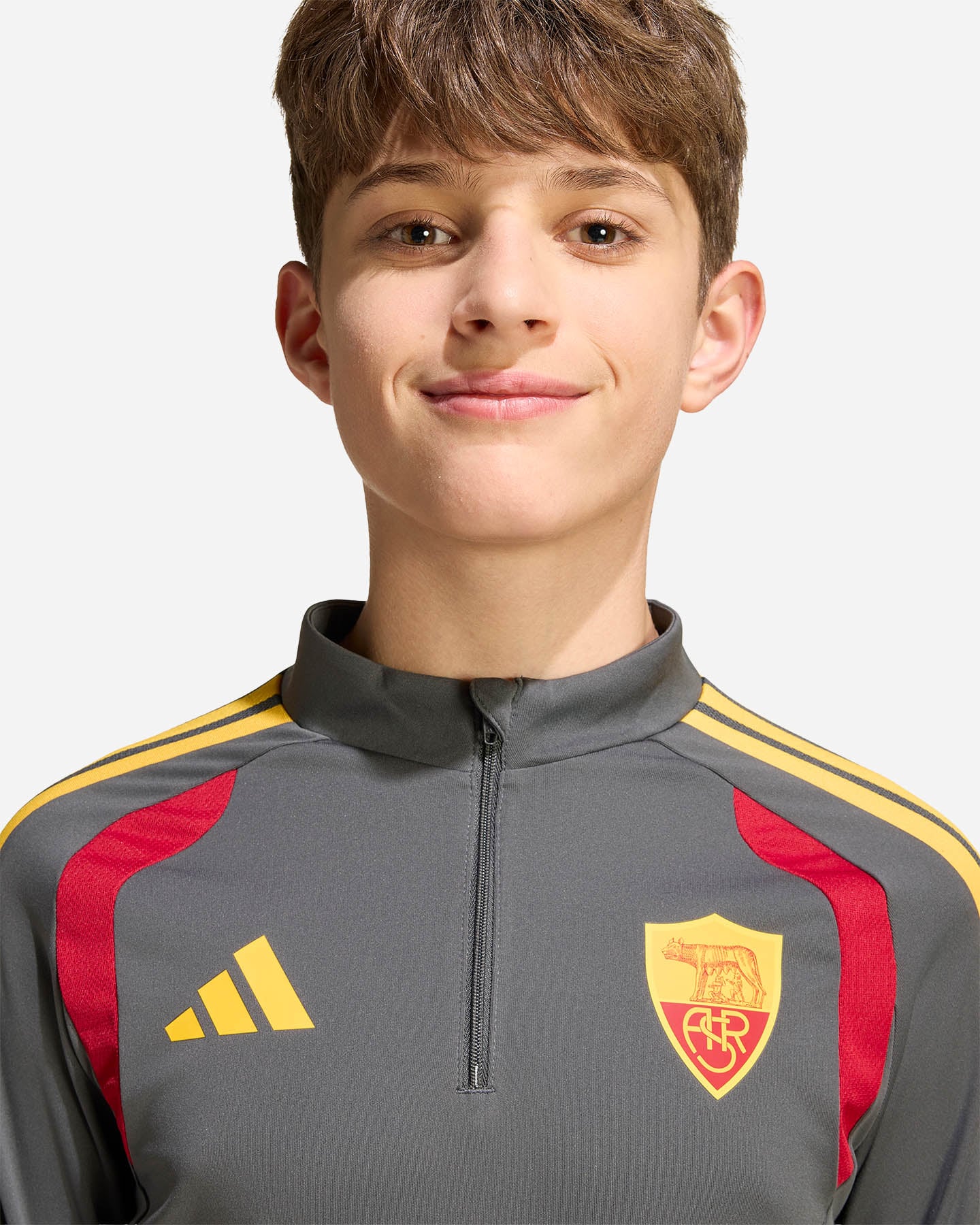 Abbigliamento calcio ufficiale ADIDAS AS ROMA TIRO26 COMPETITION 26-27 JR - 4 | Cisalfa Sport