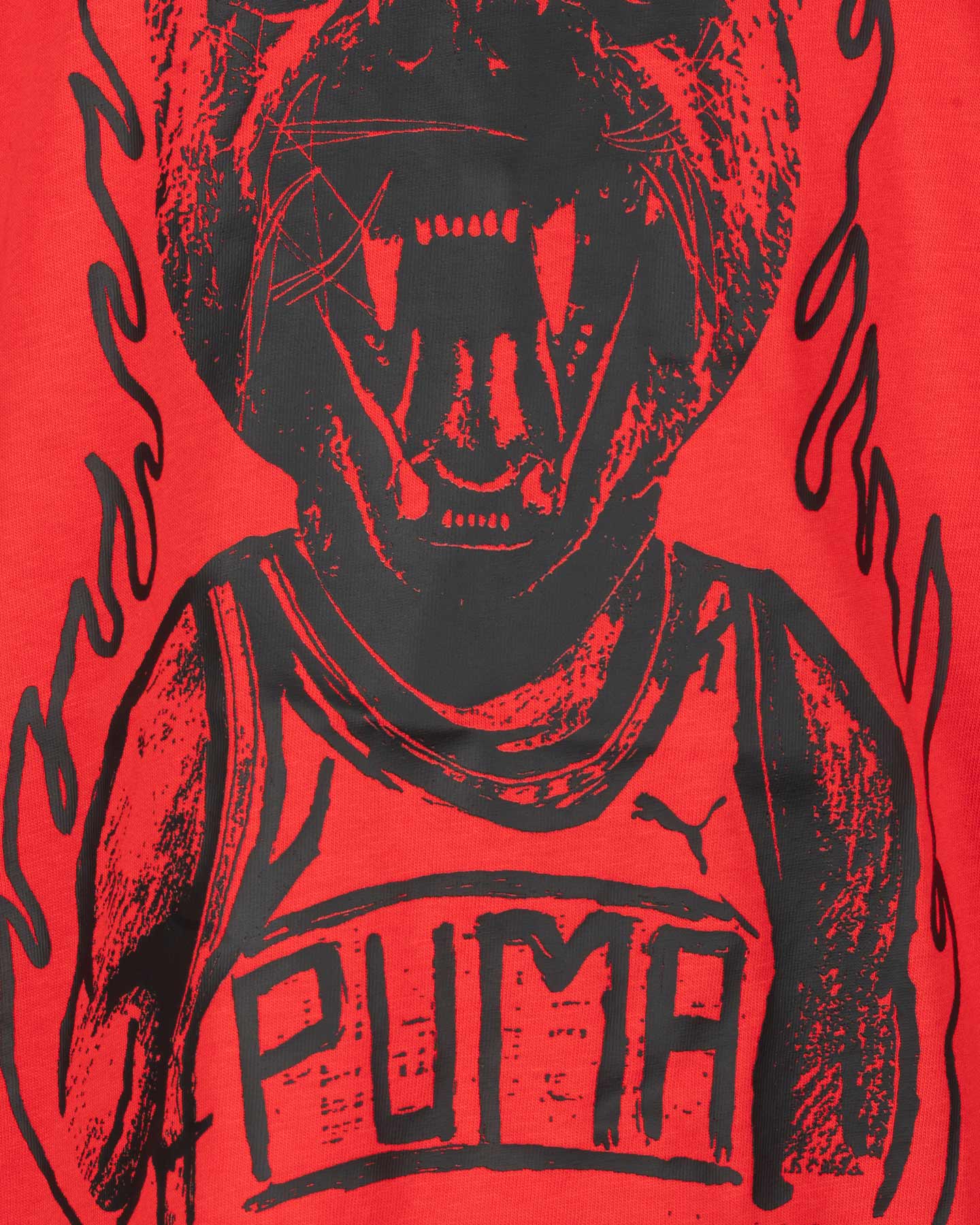 T-shirt PUMA BASIC JR - Rosso - 2 | Cisalfa Sport