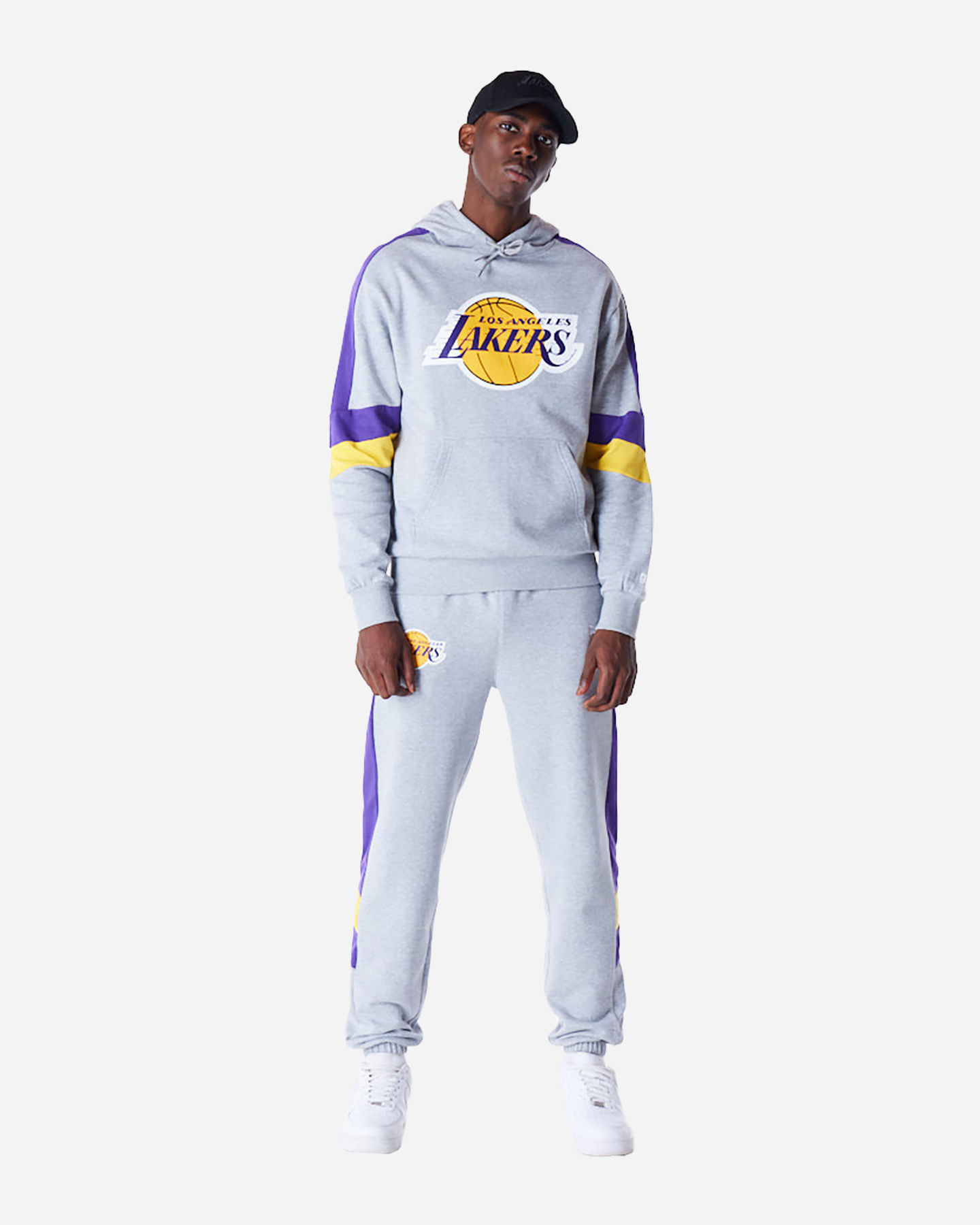 Abbigliamento basket NEW ERA 9FORTY BLOCK OS LAKERS M - Grigio - 2 | Cisalfa Sport