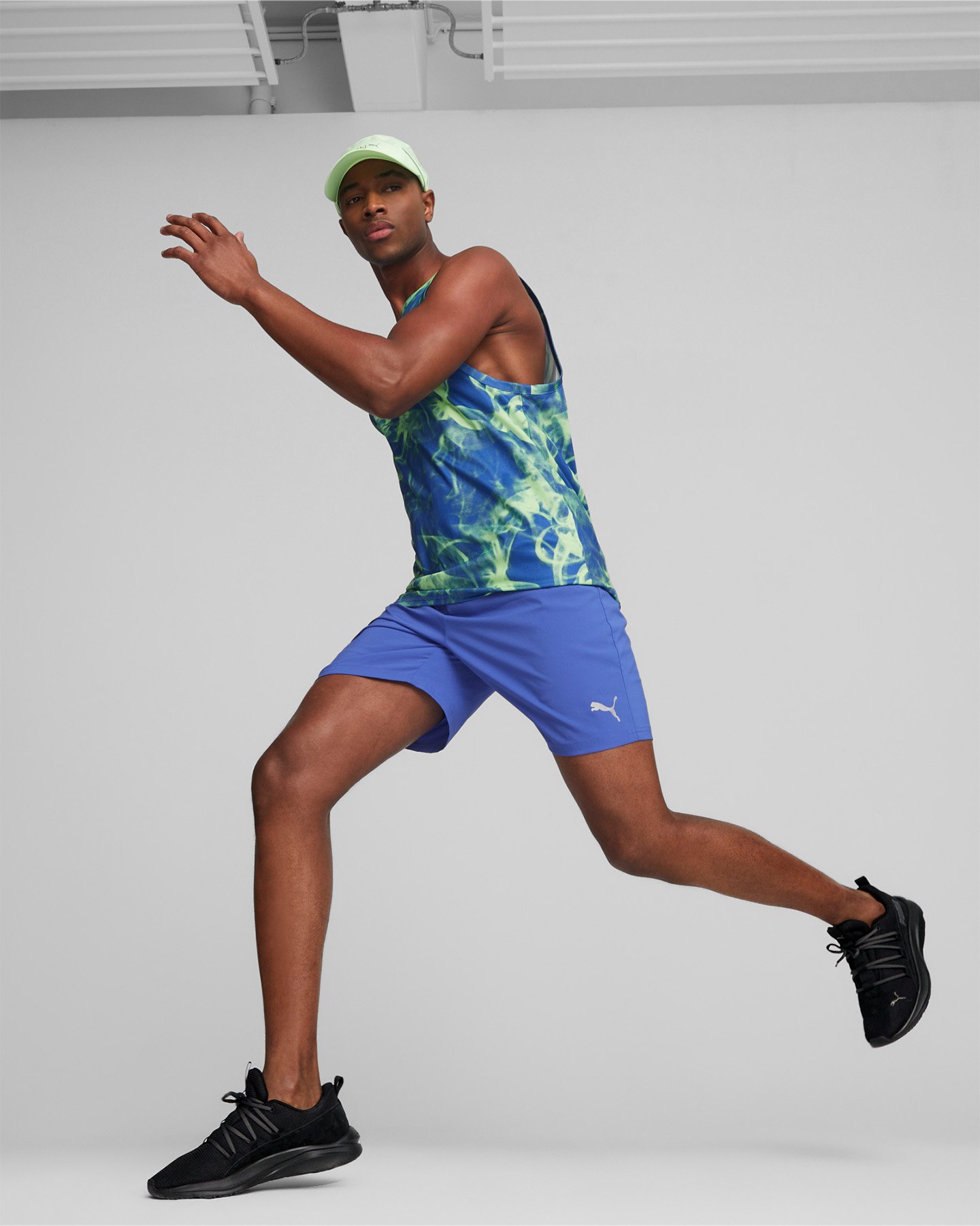 Cappellino running PUMA LIGHTWEIGHT RUNNER  - Verde - 4 | Cisalfa Sport