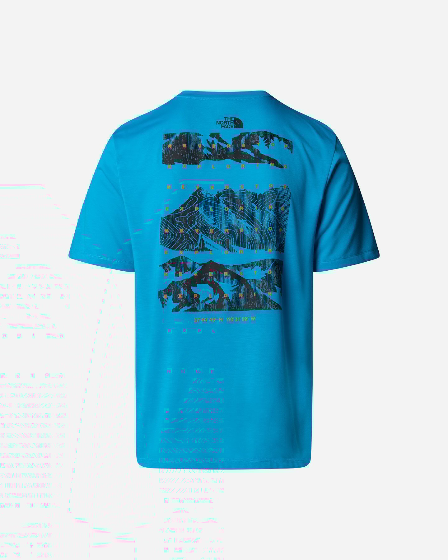 T-shirt THE NORTH FACE FOUNDATION MOUNTAIN M - Blu - 1 | Cisalfa Sport