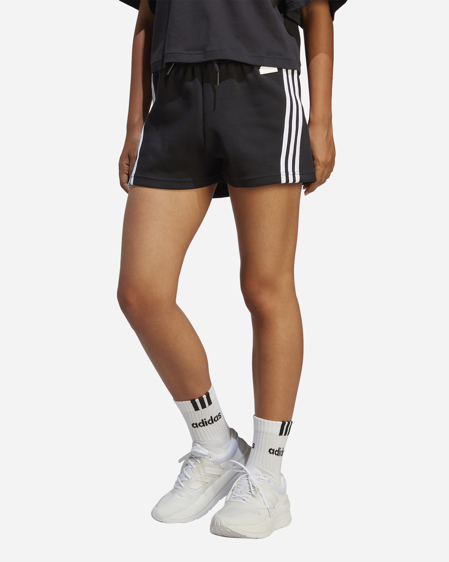 Pantaloncini ADIDAS 3STRIPES NEW LOGO W - Nero - 1 | Cisalfa Sport