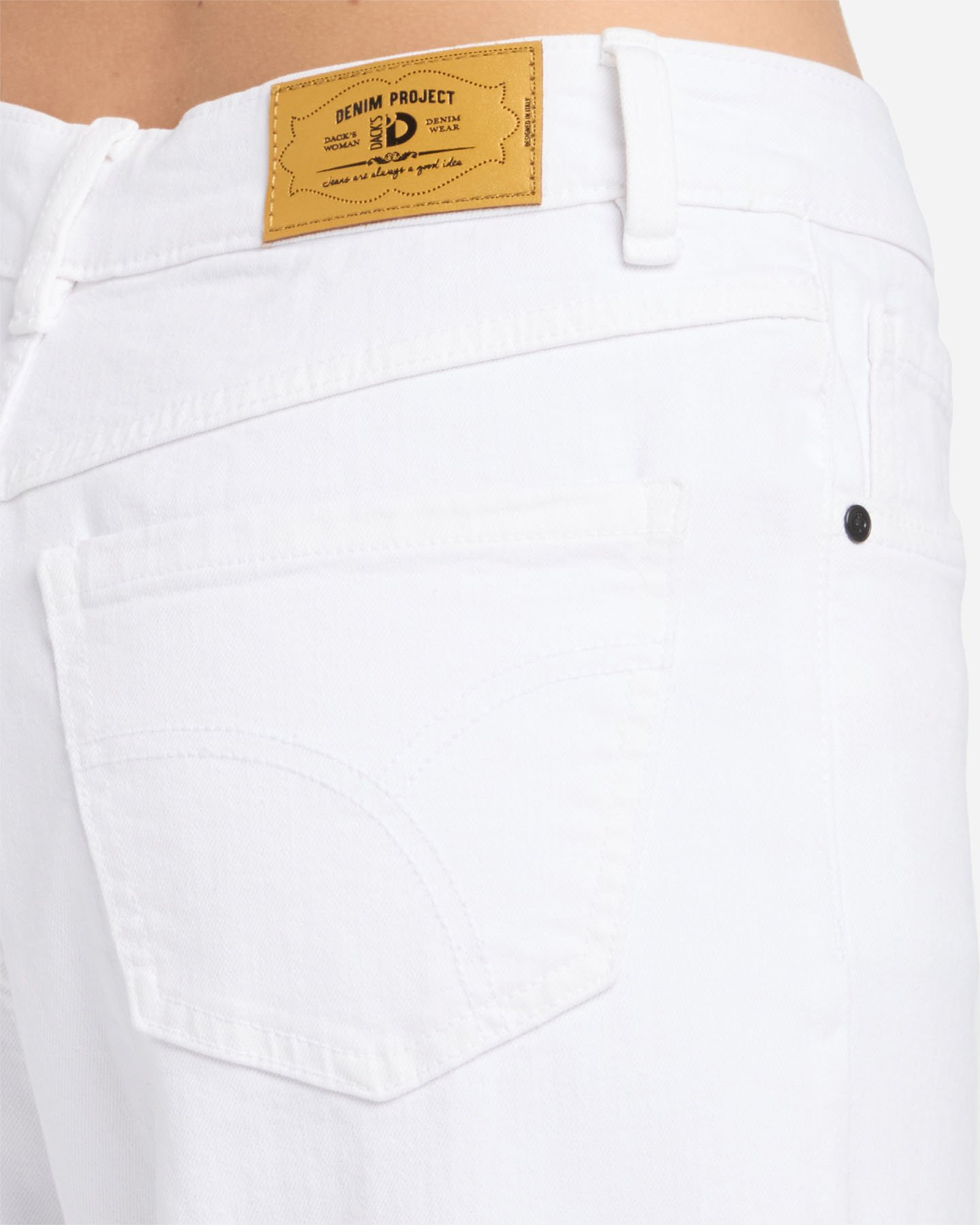 Jeans DACK'S ESSENTIAL W - Bianco - 4 | Cisalfa Sport