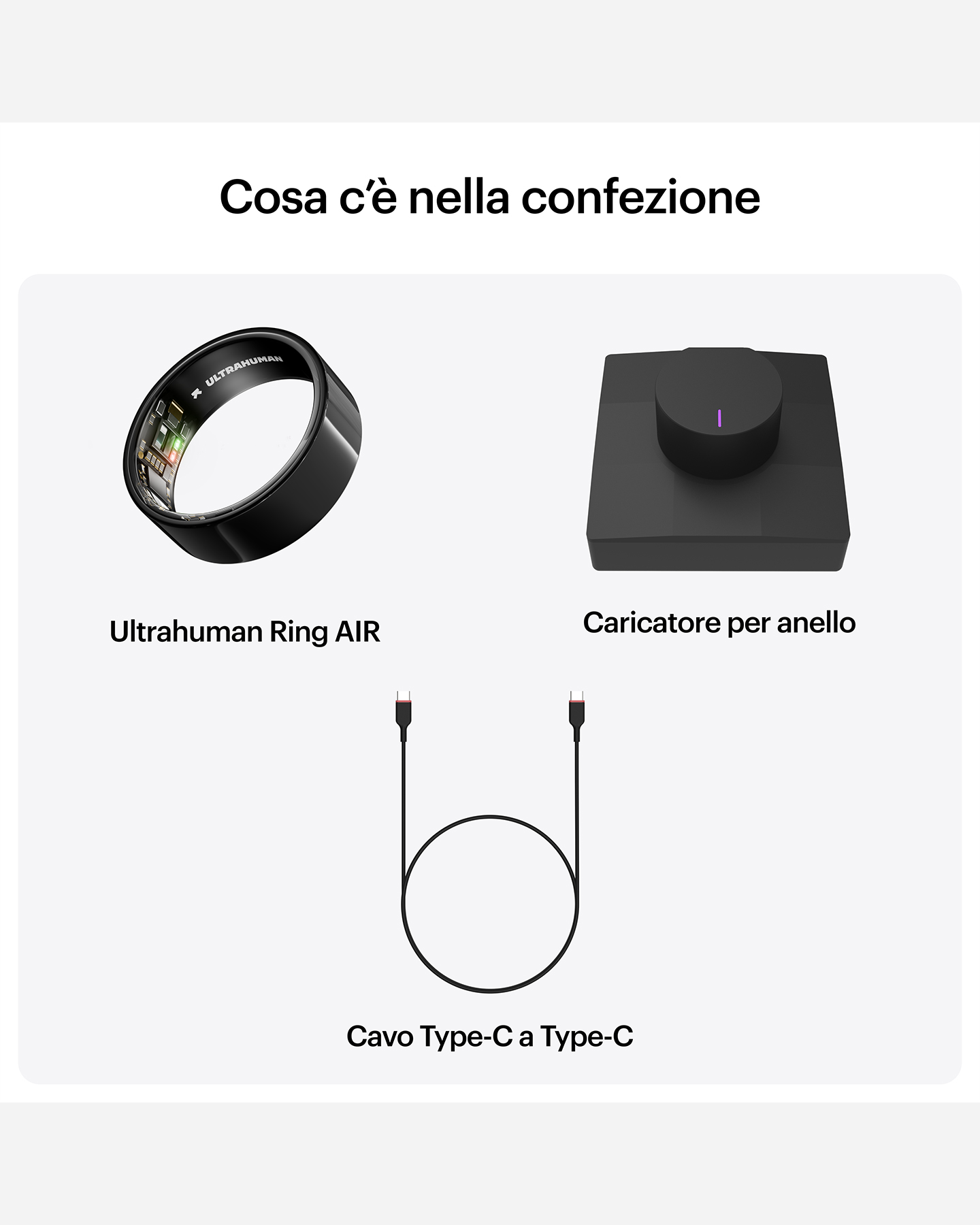 Fitness tracker ULTRAHUMAN AIR  - Nero - 5 | Cisalfa Sport