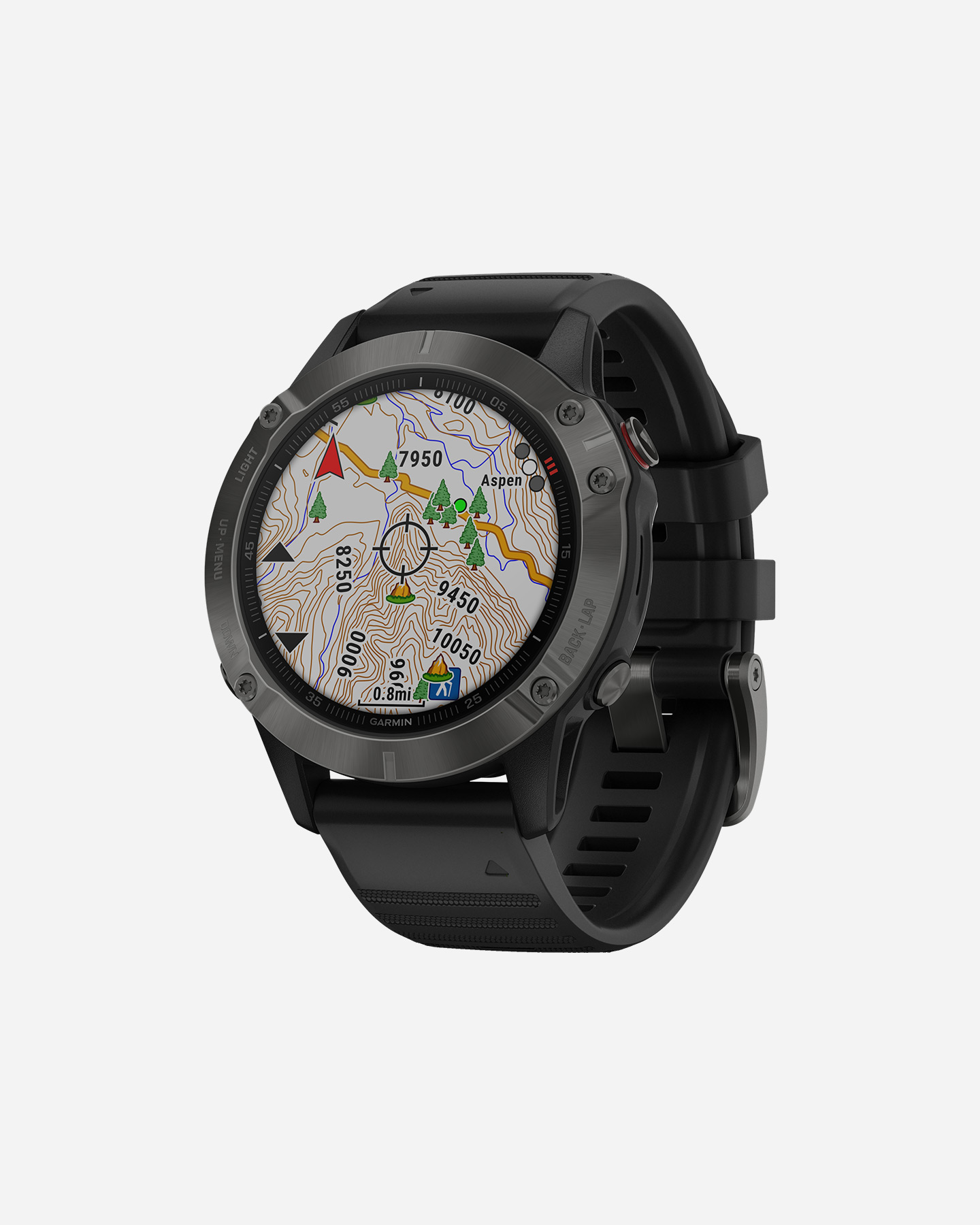 Orologio multifunzione GARMIN FENIX 6 SAPPHIRE - Nero - 2 | Cisalfa Sport