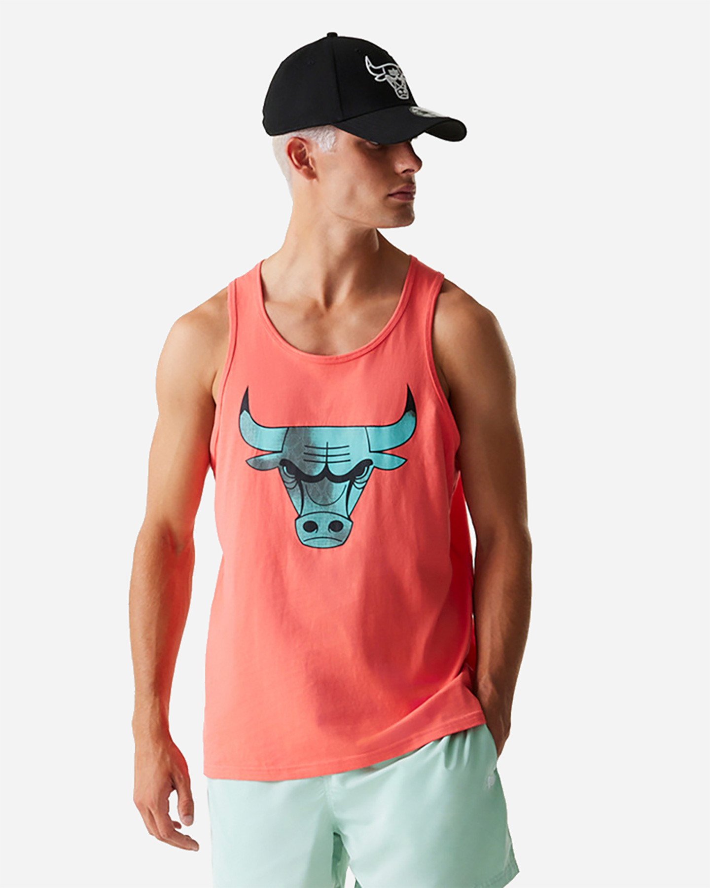 Canotta basket NEW ERA INFILL CHICAGO BULLS M - Rosa - 0 | Cisalfa Sport