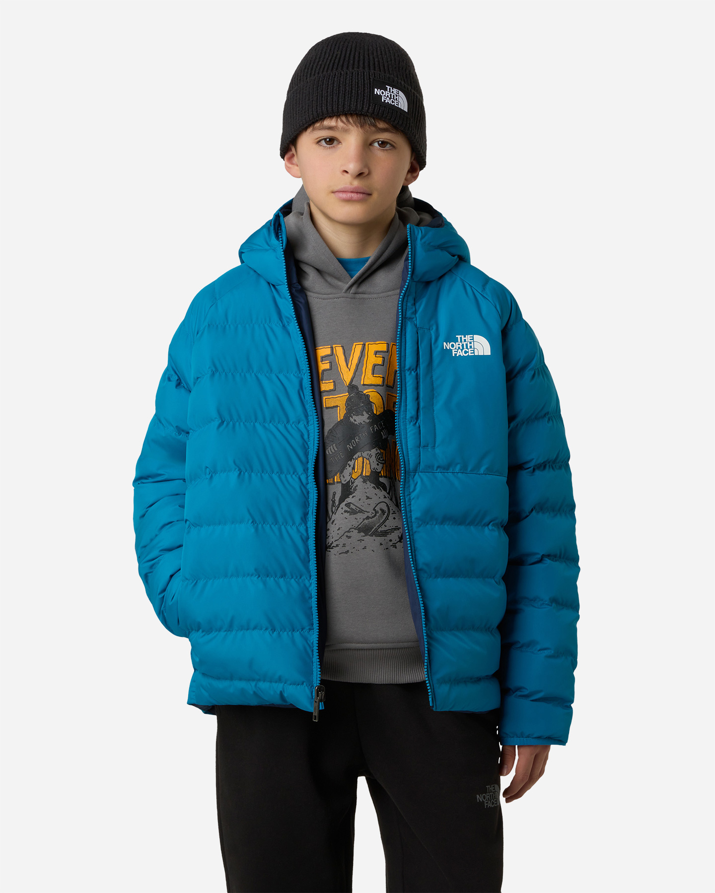 Giubbotto THE NORTH FACE PERRITO REVERS JR - Blu - 3 | Cisalfa Sport