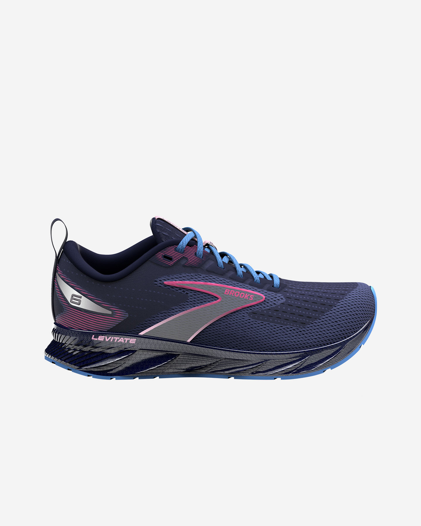 Scarpe running BROOKS LEVITATE 6 W - Blu Navy - 0 | Cisalfa Sport