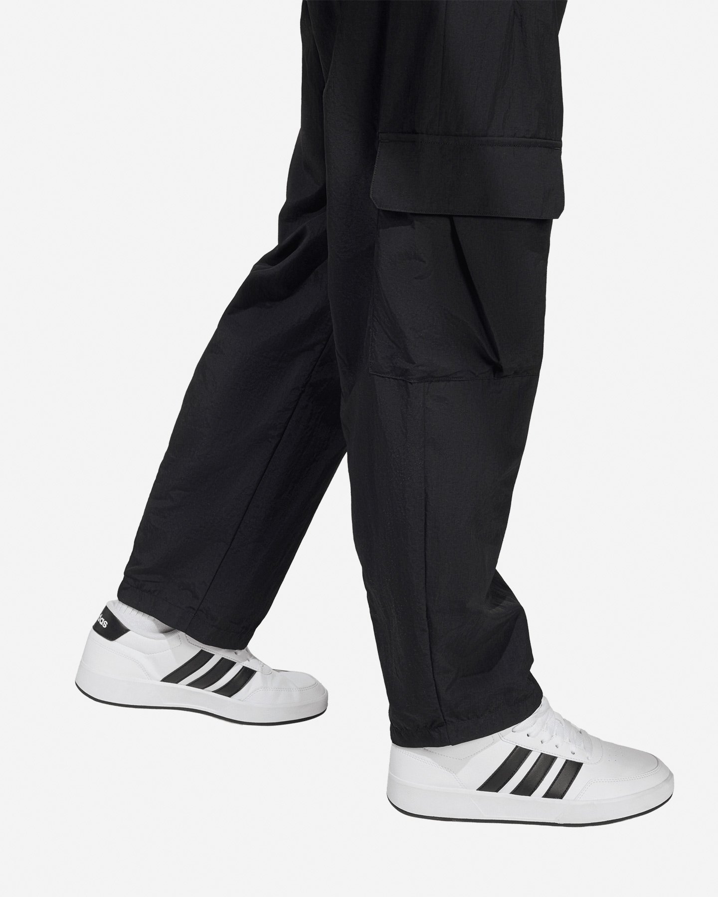 Pantalone ADIDAS FUTURE ICONS JR - Nero - 4 | Cisalfa Sport