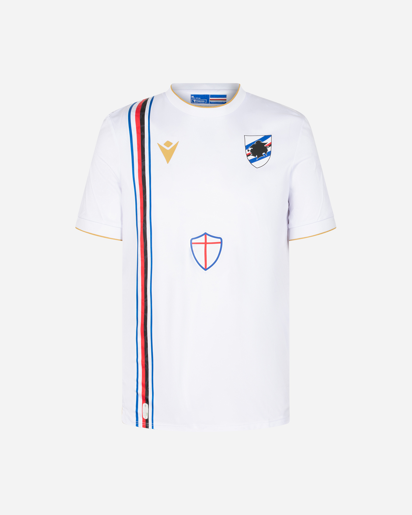 Maglia calcio ufficiale MACRON SAMPDORIA AWAY 24-25 M - Color mix - 0 | Cisalfa Sport