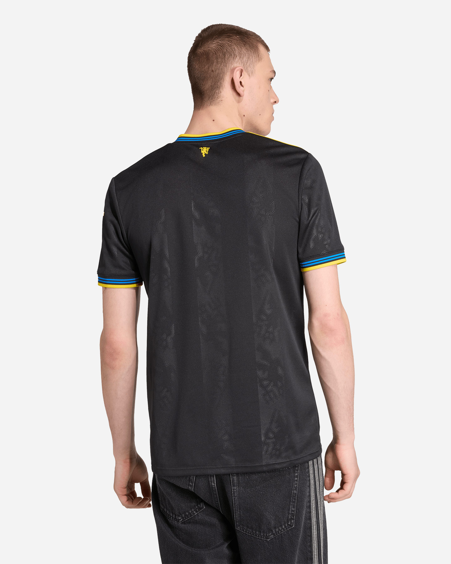 Maglia calcio ufficiale ADIDAS MANCHESTER UNITED THIRD 25-26 M - Nero - 3 | Cisalfa Sport