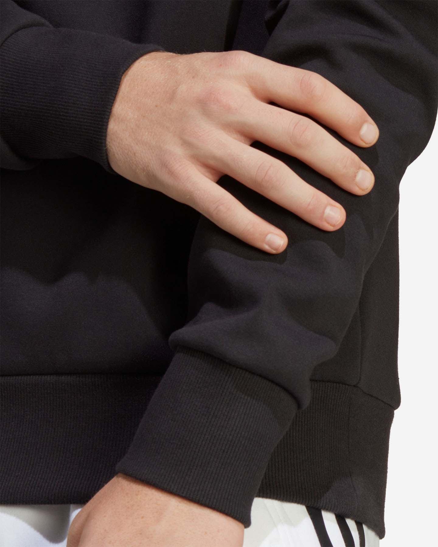 Felpa ADIDAS BADGE OF SPORT BIG LOGO M - Nero - 5 | Cisalfa Sport