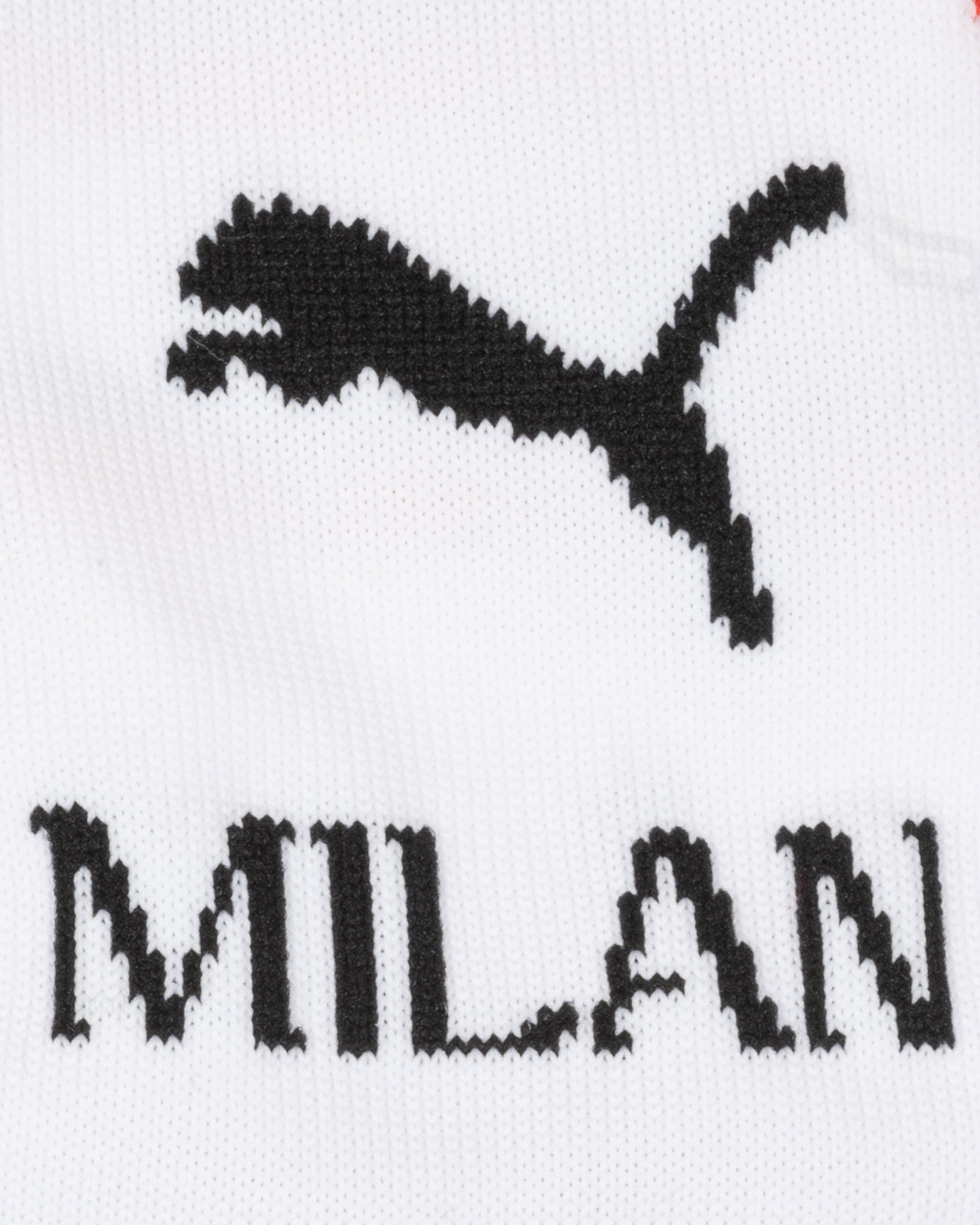 Calzettoni calcio ufficiali PUMA MILAN AWAY 24-25 M - Bianco - 2 | Cisalfa Sport
