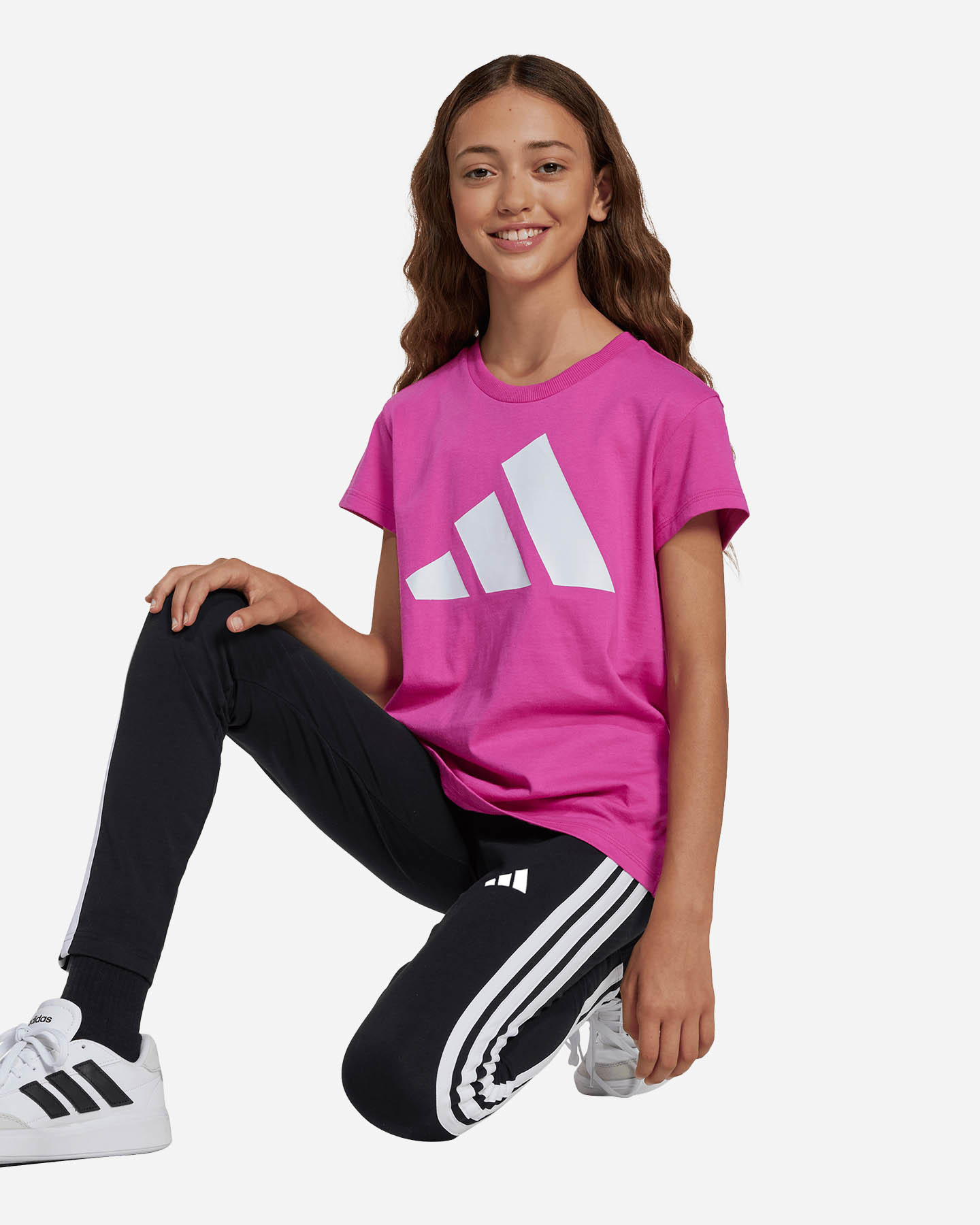 Leggings ADIDAS 3STRIPES JR - Nero - 3 | Cisalfa Sport