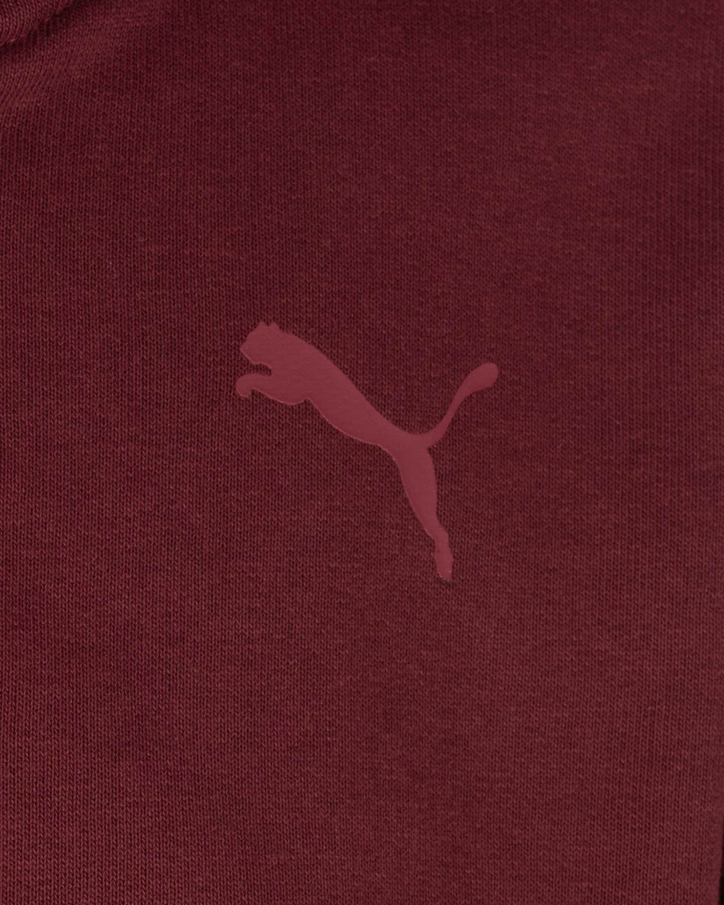 Felpa PUMA BASIC JR - Rosso - 2 | Cisalfa Sport