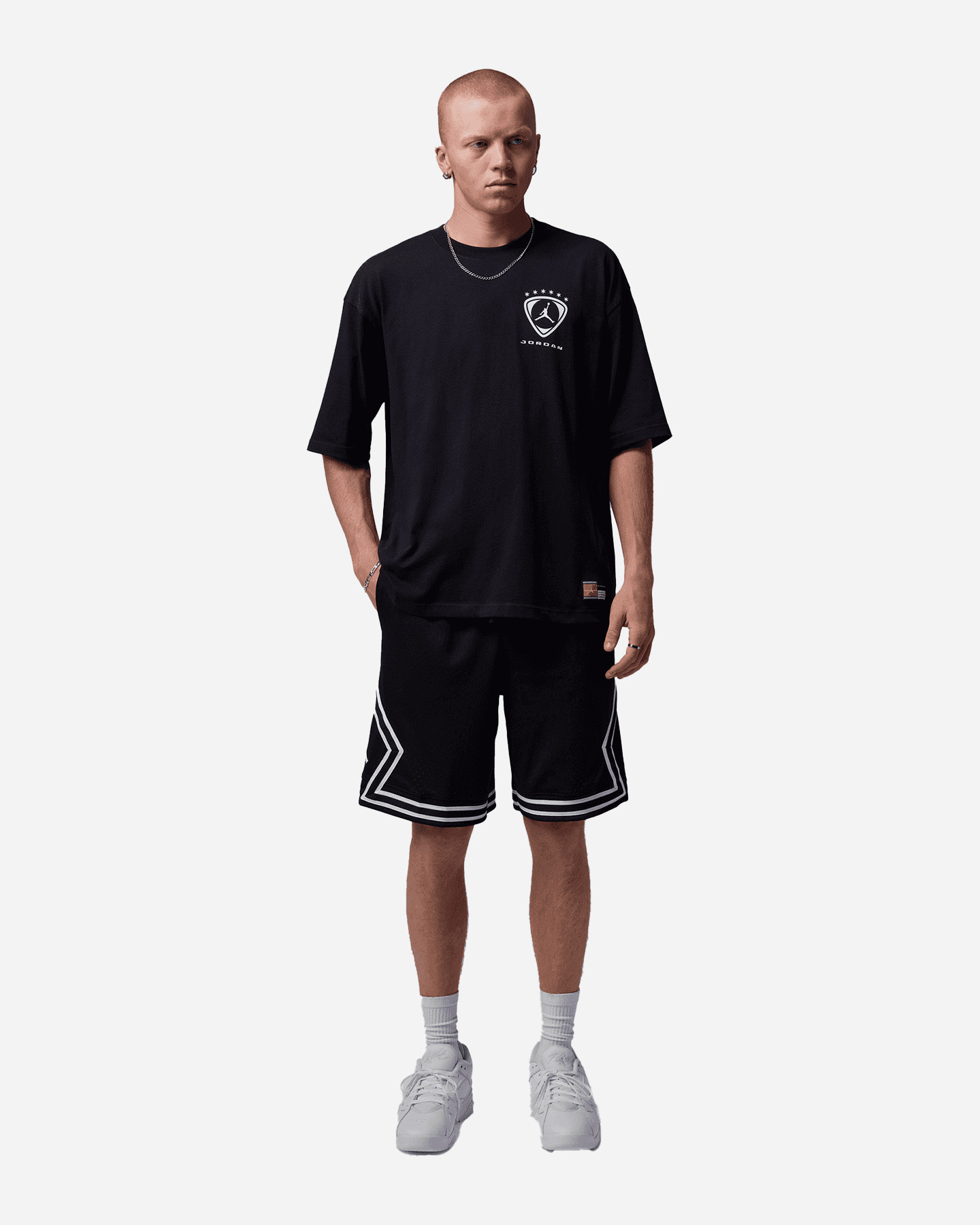 T-shirt NIKE JORDAN SOCCER SMALL LOGO M - Nero - 2 | Cisalfa Sport