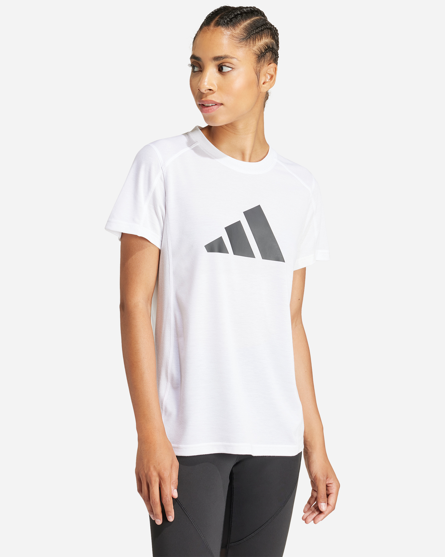 T-shirt training ADIDAS ESSENTIAL BIG LOGO W - Rosa - 1 | Cisalfa Sport