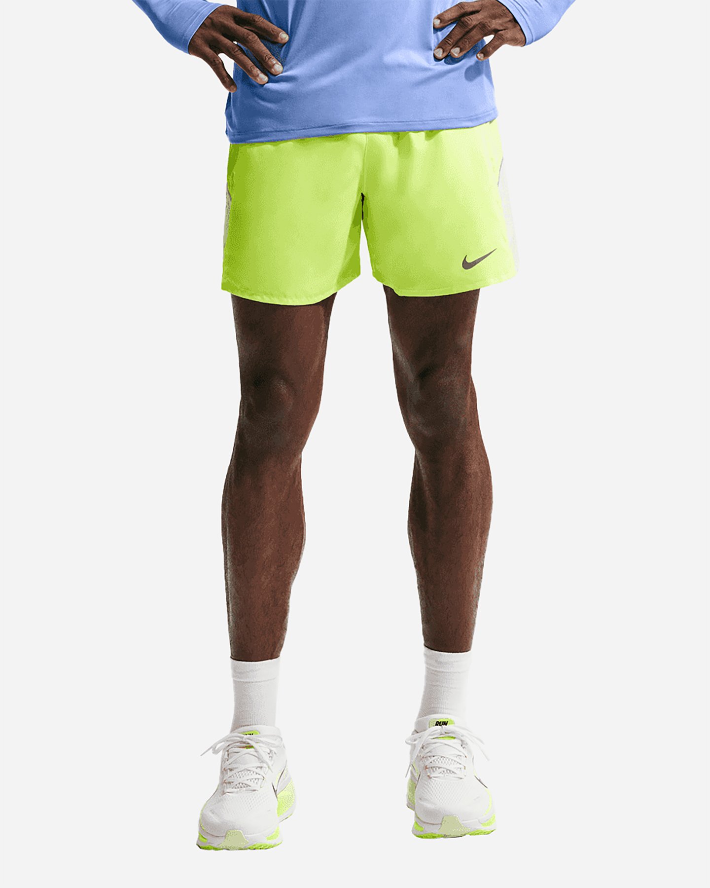Short running NIKE MILER 5 M - Giallo - 0 | Cisalfa Sport