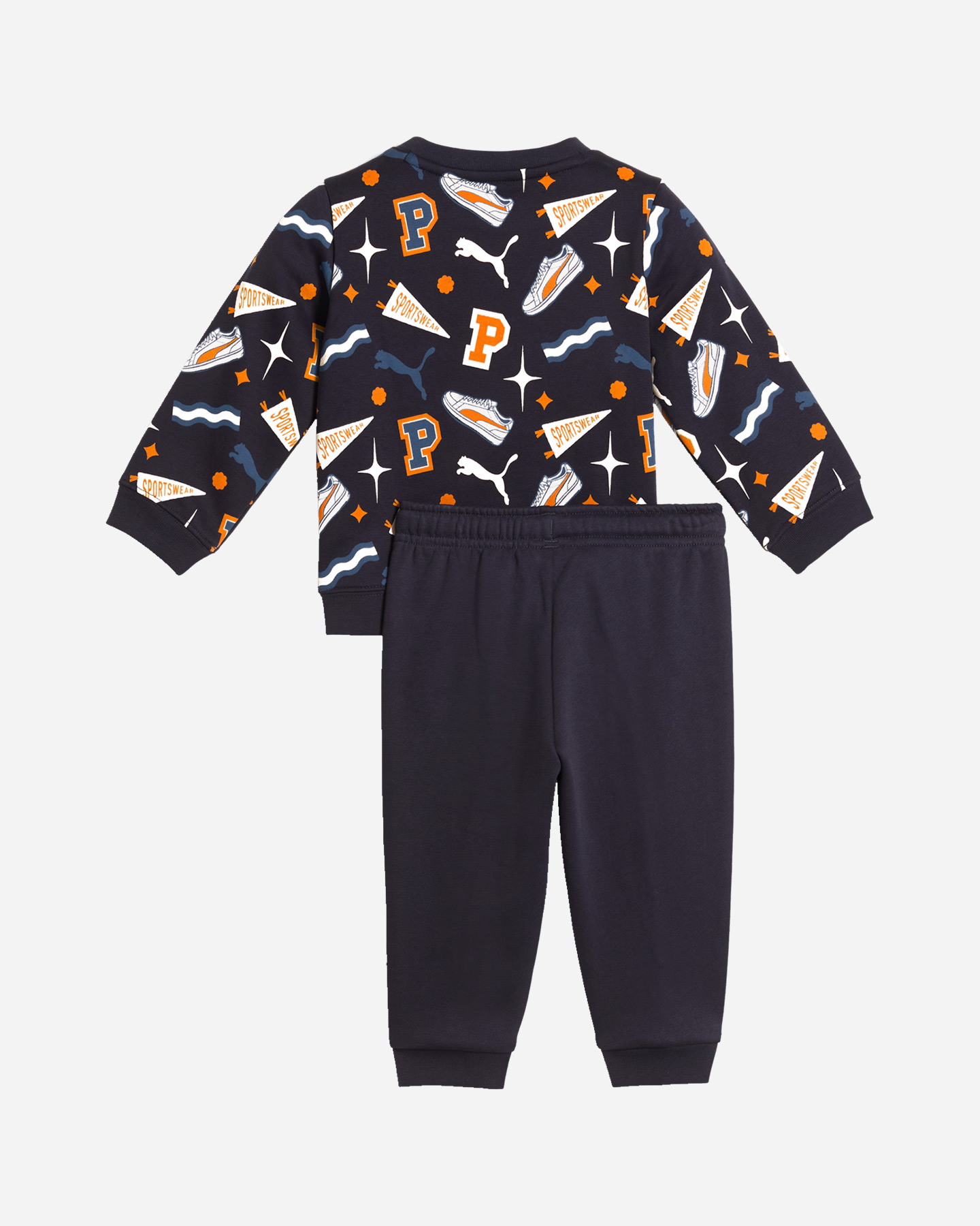 Tuta PUMA PRINTED JR - Blu Navy - 1 | Cisalfa Sport