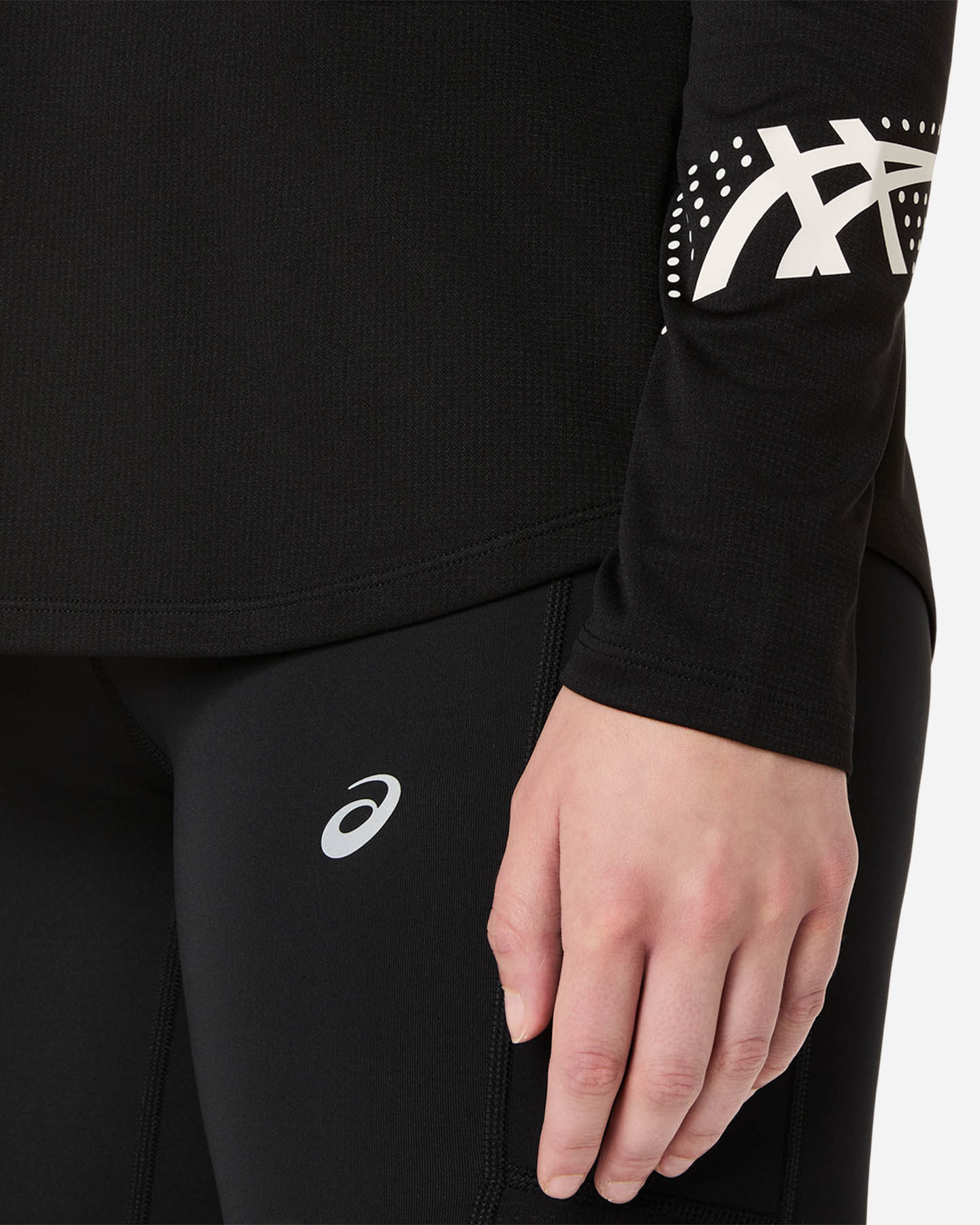Maglia running ASICS ICON W - Nero - 4 | Cisalfa Sport