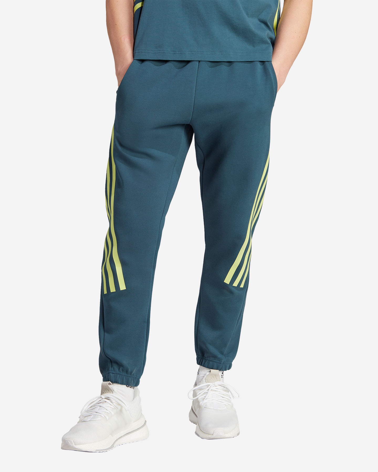Pantalone ADIDAS 3 STRIPES M - Verde - 1 | Cisalfa Sport