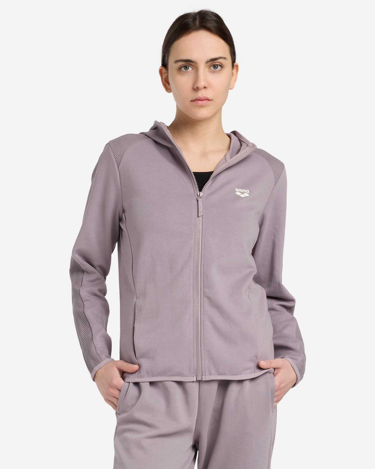 Felpa ARENA ATHLETIC PROGRESS W - Lilla - 1 | Cisalfa Sport
