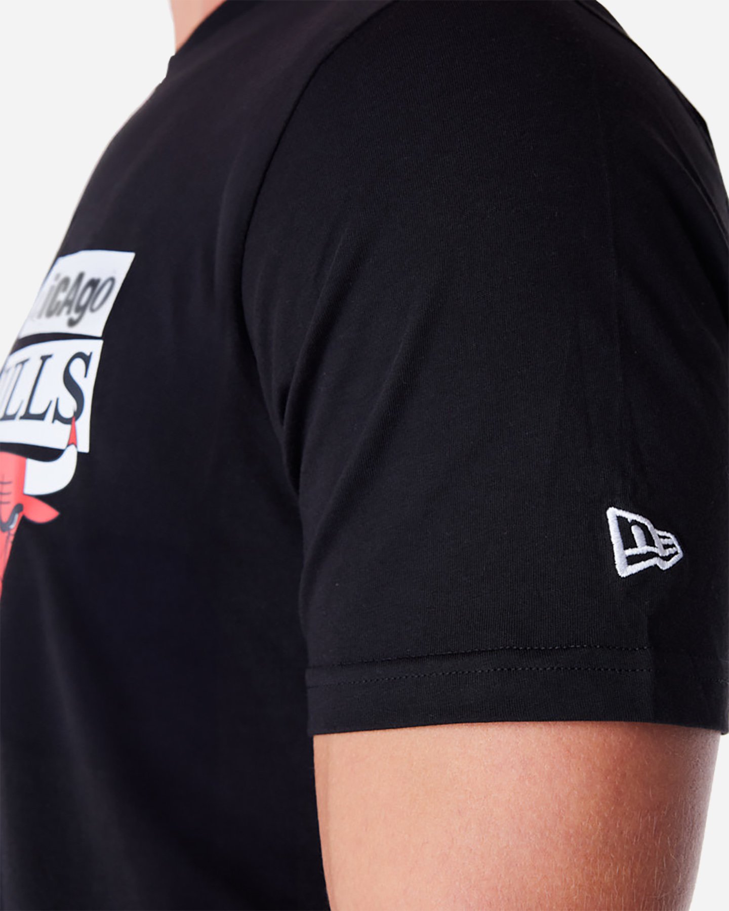 T shirt nba NEW ERA NEWSPAPER BULLS M - Nero - 2 | Cisalfa Sport