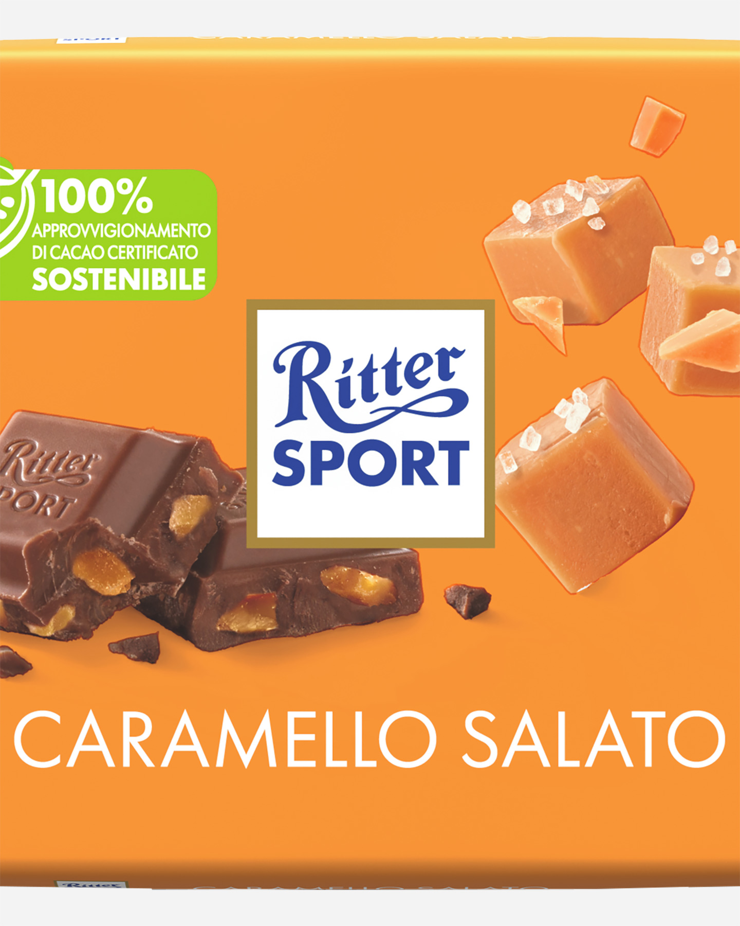 Energetico RITTER SPORT CARAMELLO SALATO  - Arancione - 1 | Cisalfa Sport