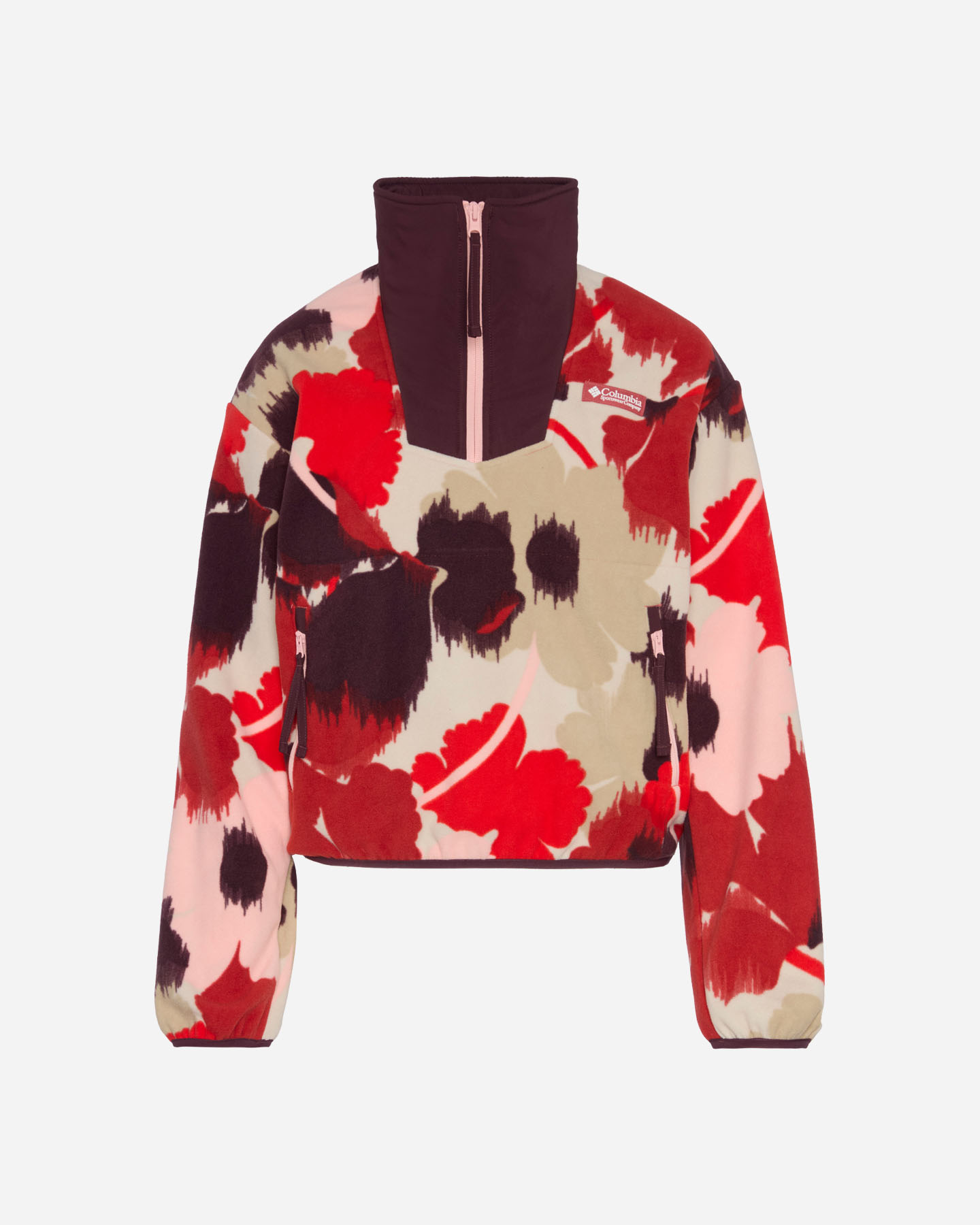 Pile COLUMBIA SEQUOIA GROVE PRINTED W - Rosso - 0 | Cisalfa Sport