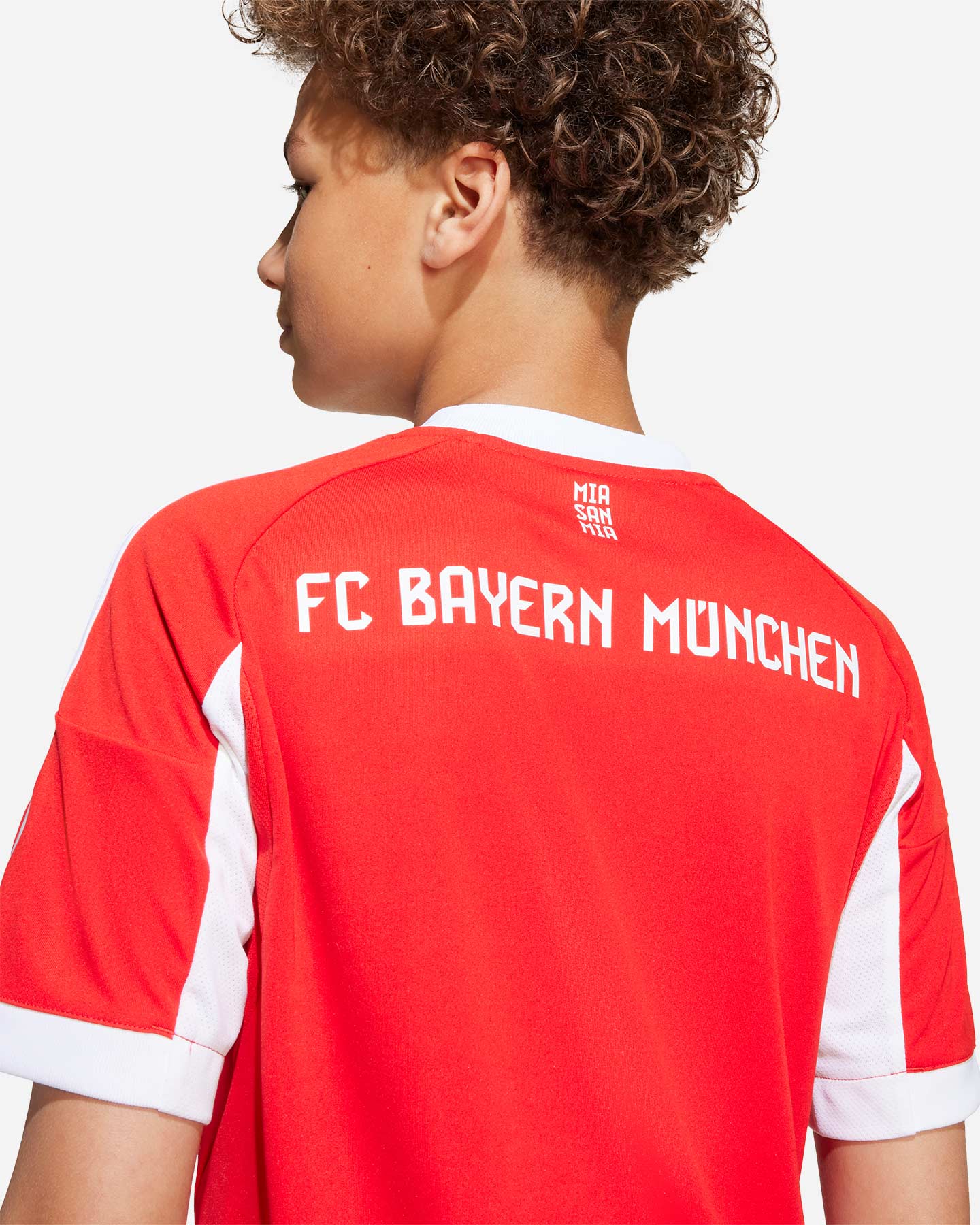 Maglia calcio ufficiale ADIDAS BAYERN MONACO HOME 25-26 JR - Rosso - 5 | Cisalfa Sport