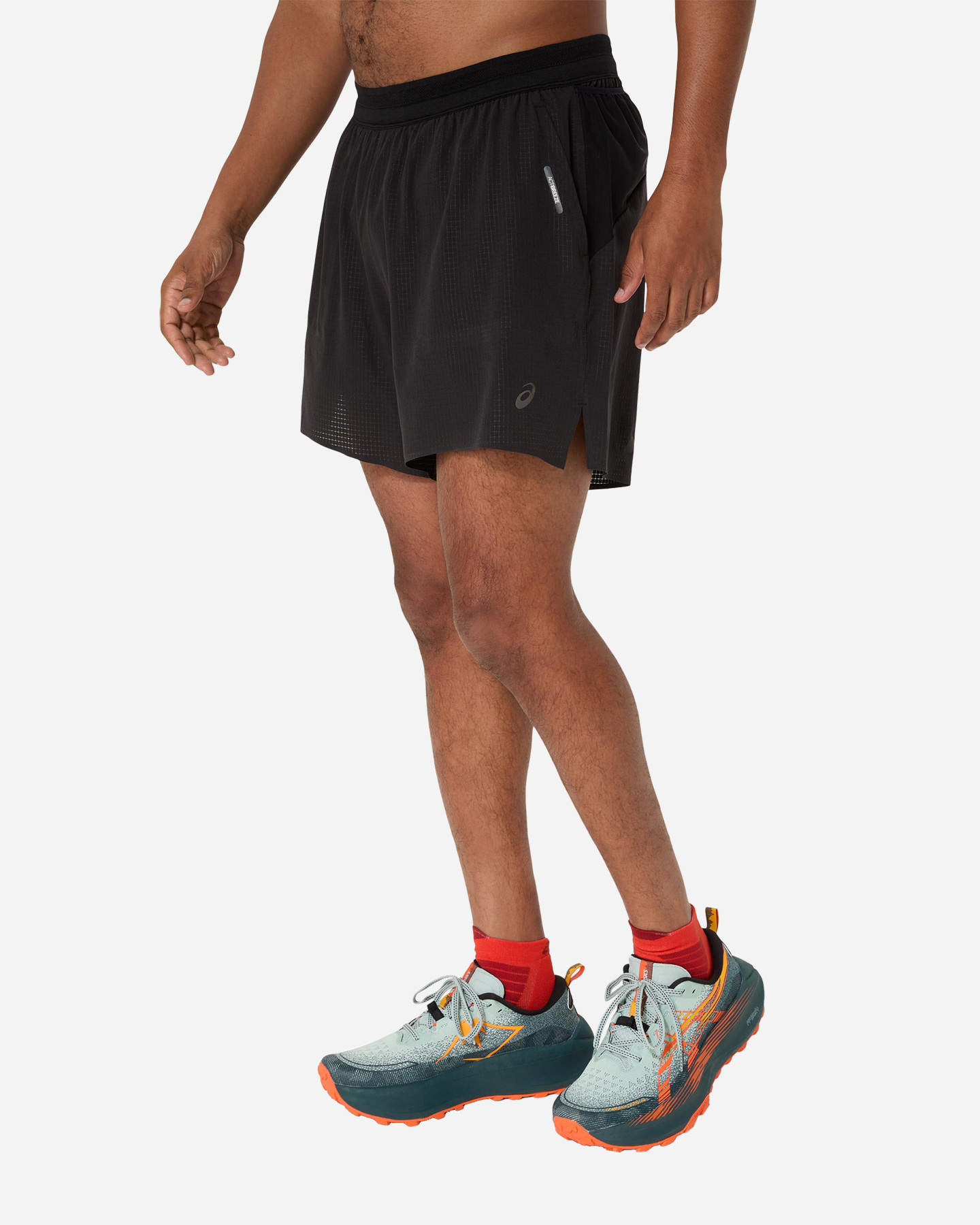 Short running ASICS FUJITRAIL ELITE M - Nero - 1 | Cisalfa Sport