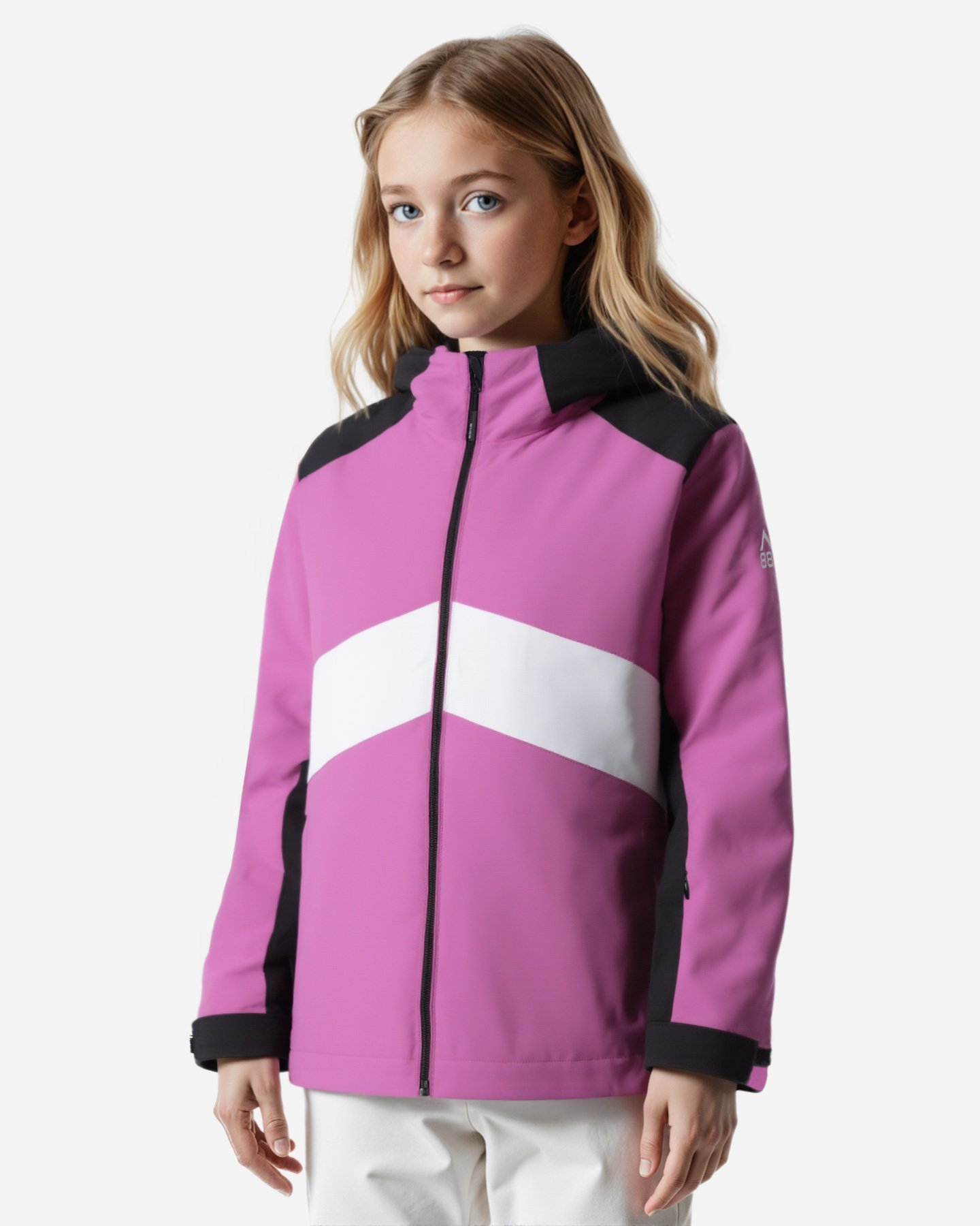 Giacca sci 8848 SKI ESSENTIAL JR - Fucsia - 2 | Cisalfa Sport