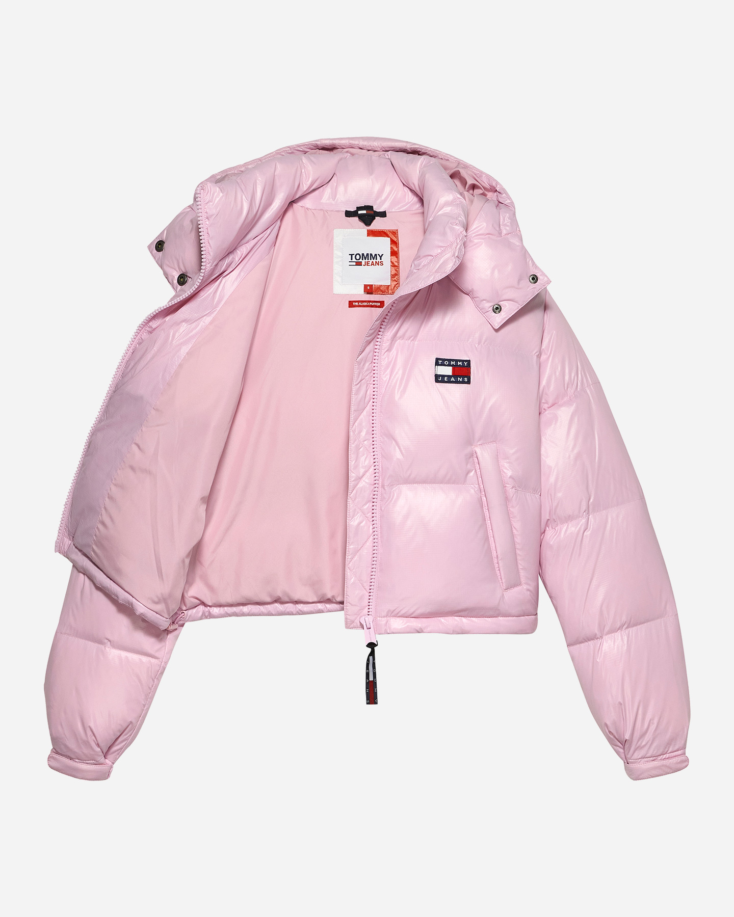 Piumino TOMMY HILFIGER CROP ALASKA W - Rosa - 2 | Cisalfa Sport
