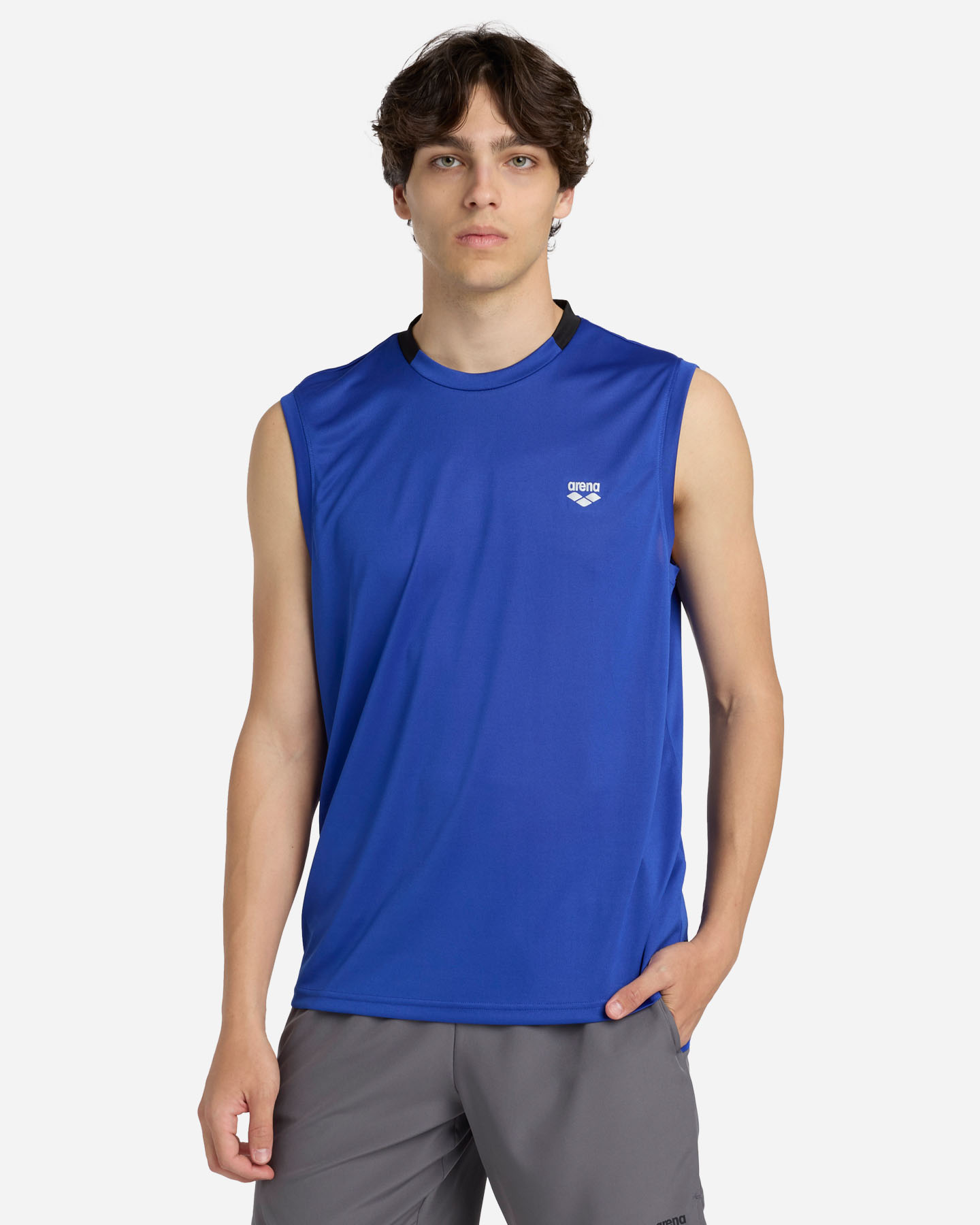 Canotta training ARENA ESSENTIAL MOVE M - Blu royal - 1 | Cisalfa Sport