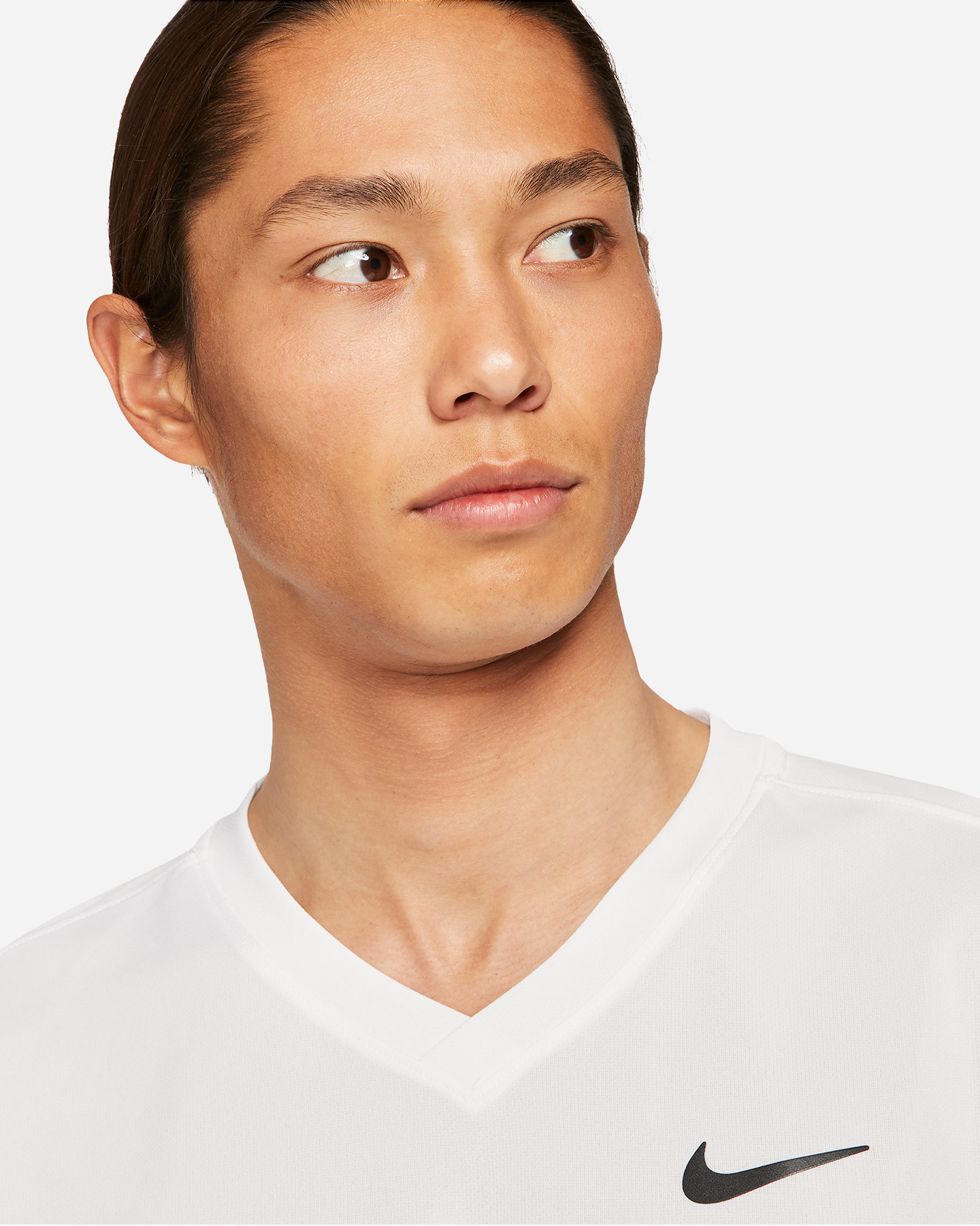 T-shirt tennis NIKE DRI-FIT VICTORY M - Bianco - 3 | Cisalfa Sport